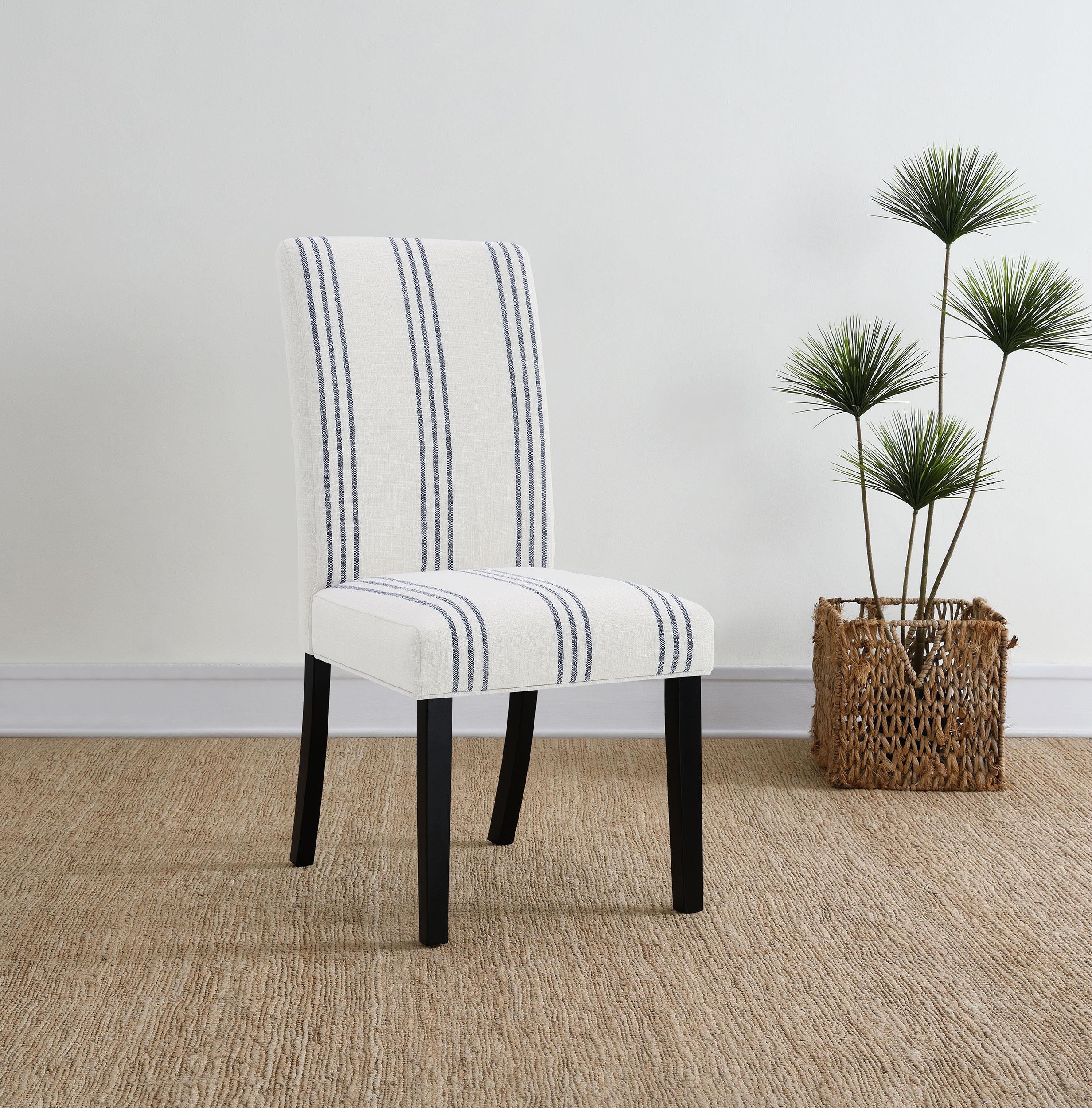 Herran Upholstered Dining Side Chair Beige (Set of 2) - Image 2
