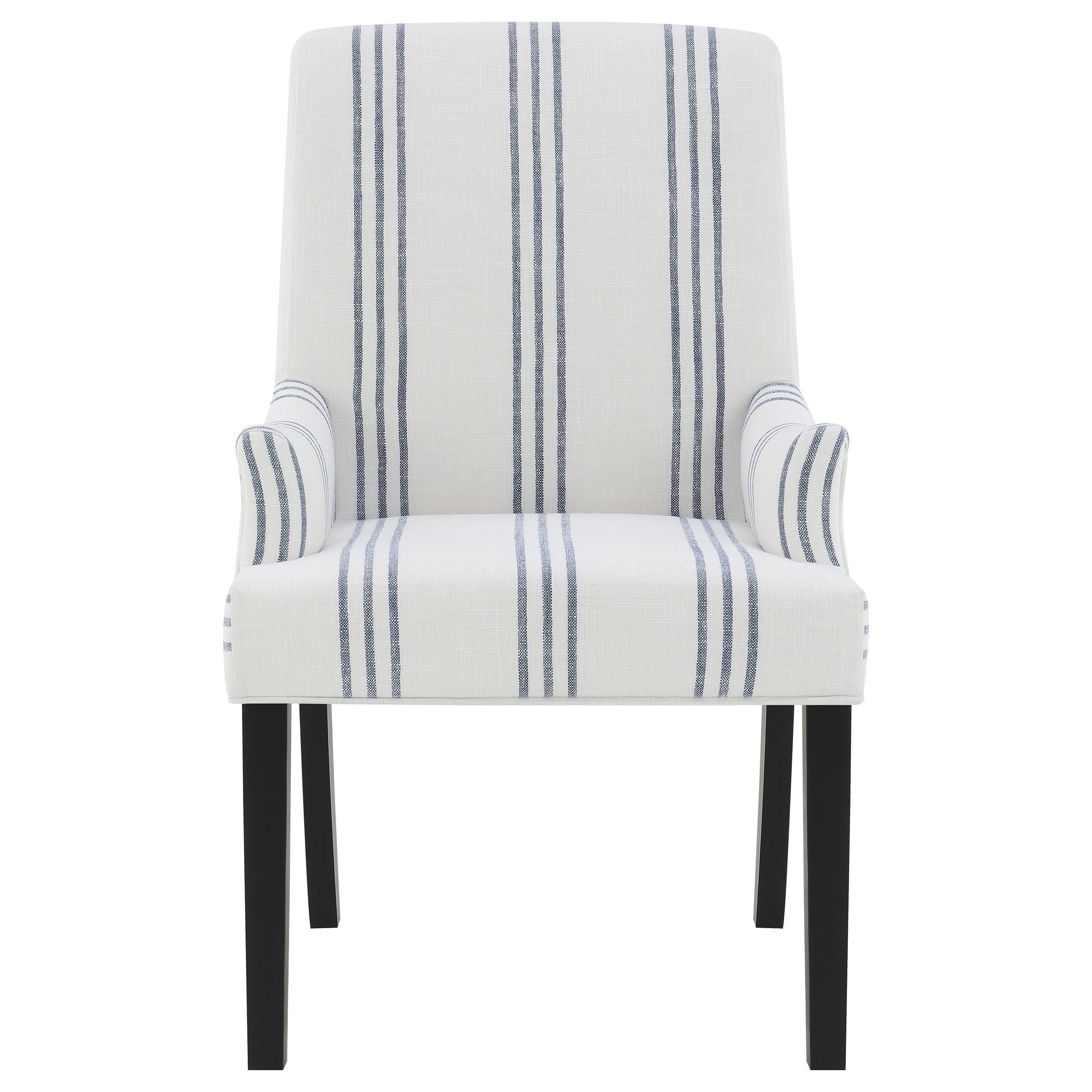 Herran Upholstered Arm Chair Beige - Image 3