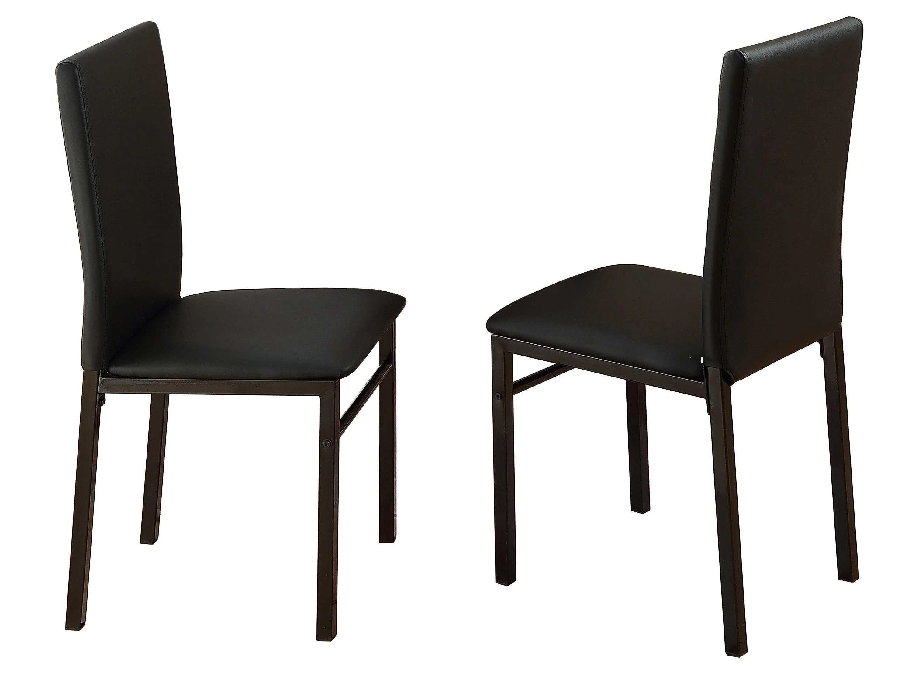 Aiden Brown Black Rectangular Dining Room Set - Image 2