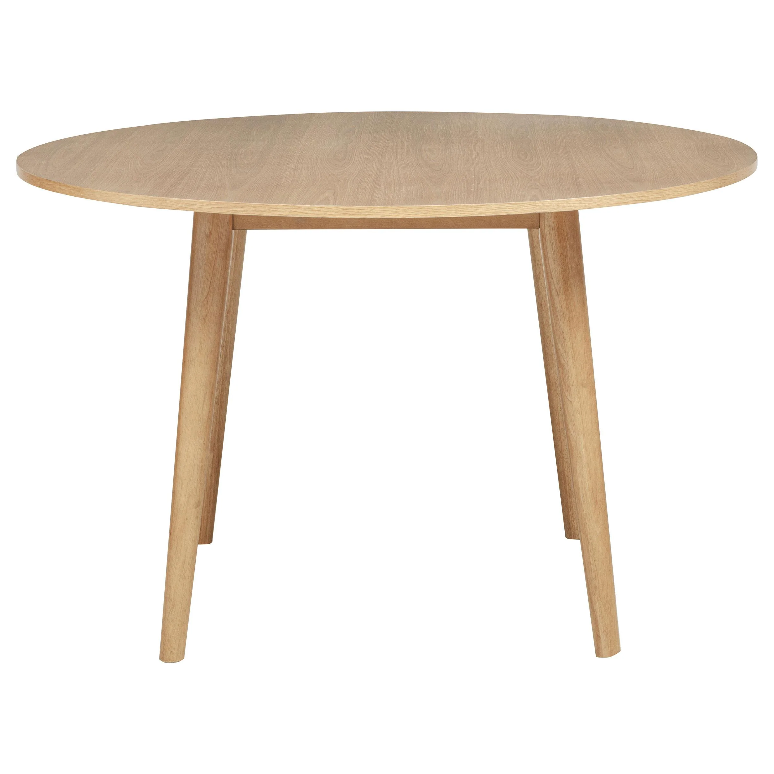 Andrews 48-inch Round Wood Dining Room Table Light Ash - Image 3