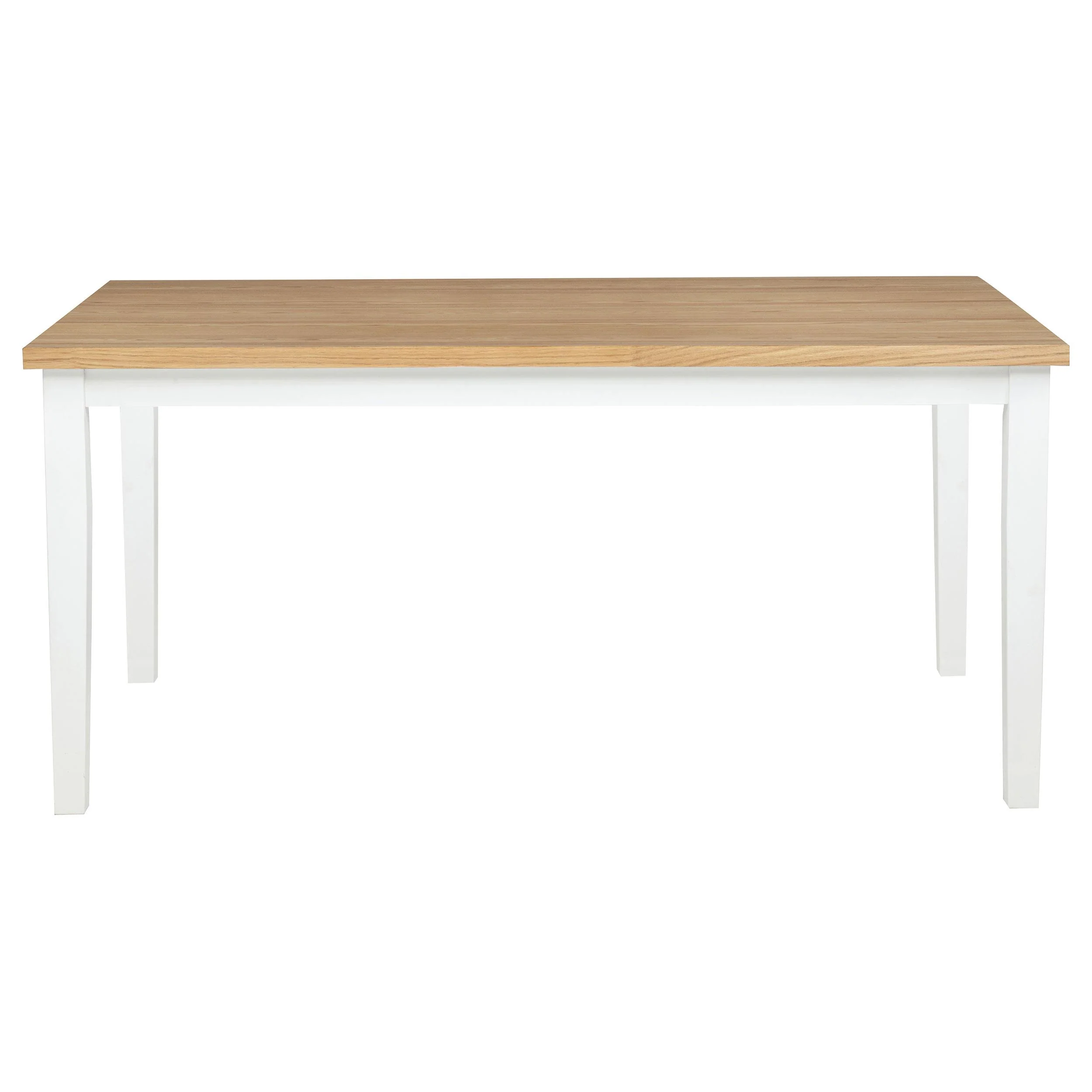 Andrews 66-inch Rectangular Dining Table Light Ash and White - Image 3