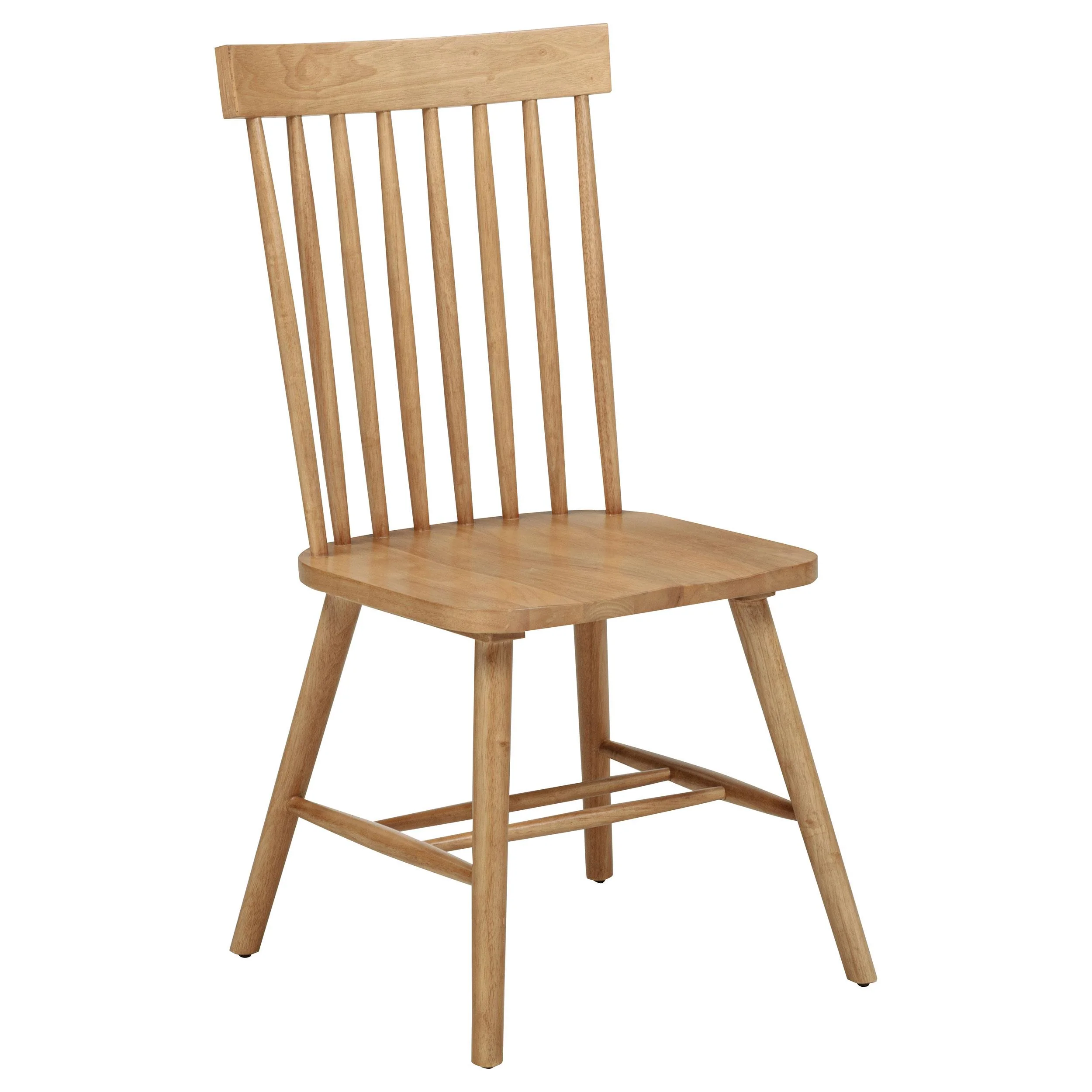 Andrews Windsor Spindle Back Dining Side Chair Light Ash - Image 3