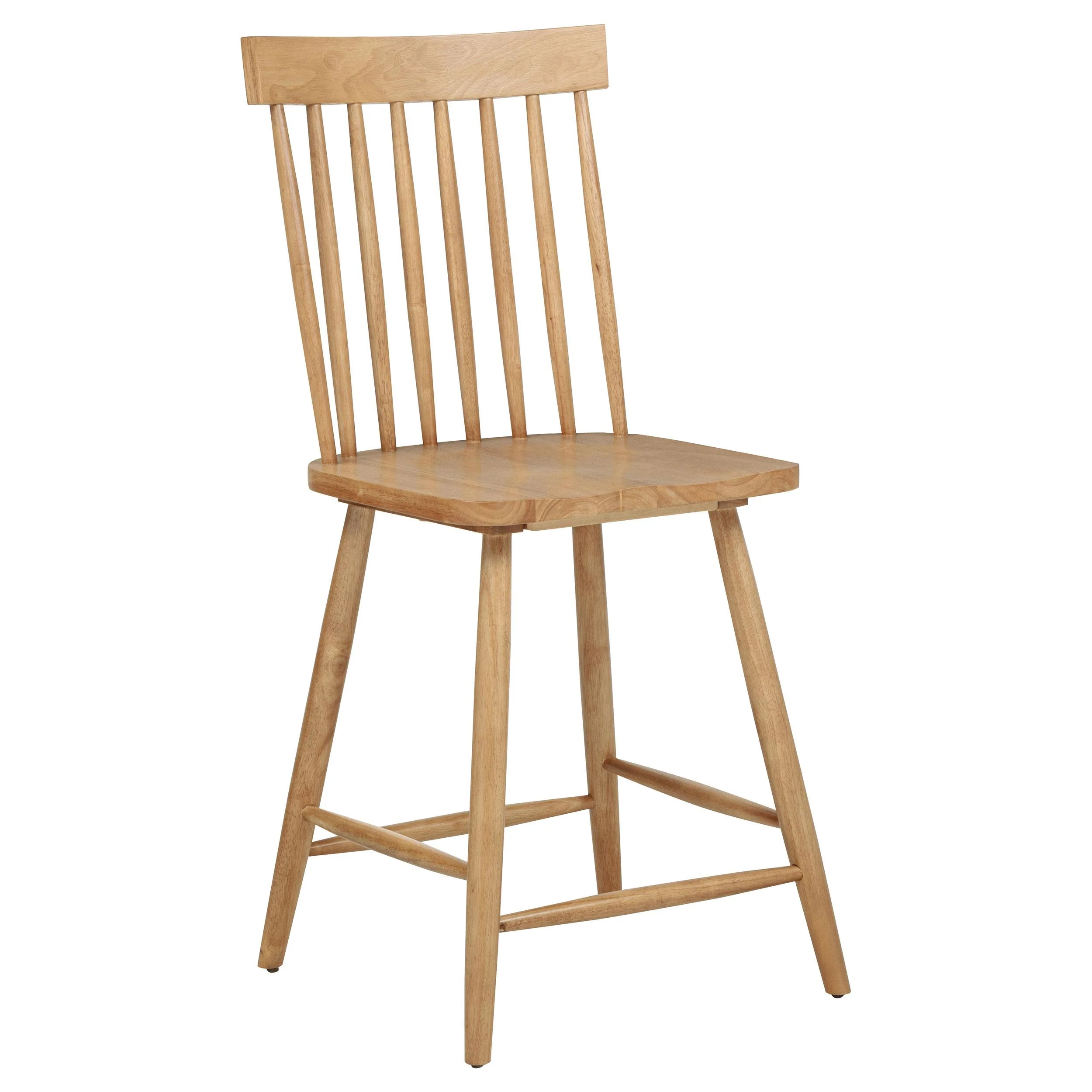Andrews Windsor Counter Height Dining Side Chair Light Ash - Image 3
