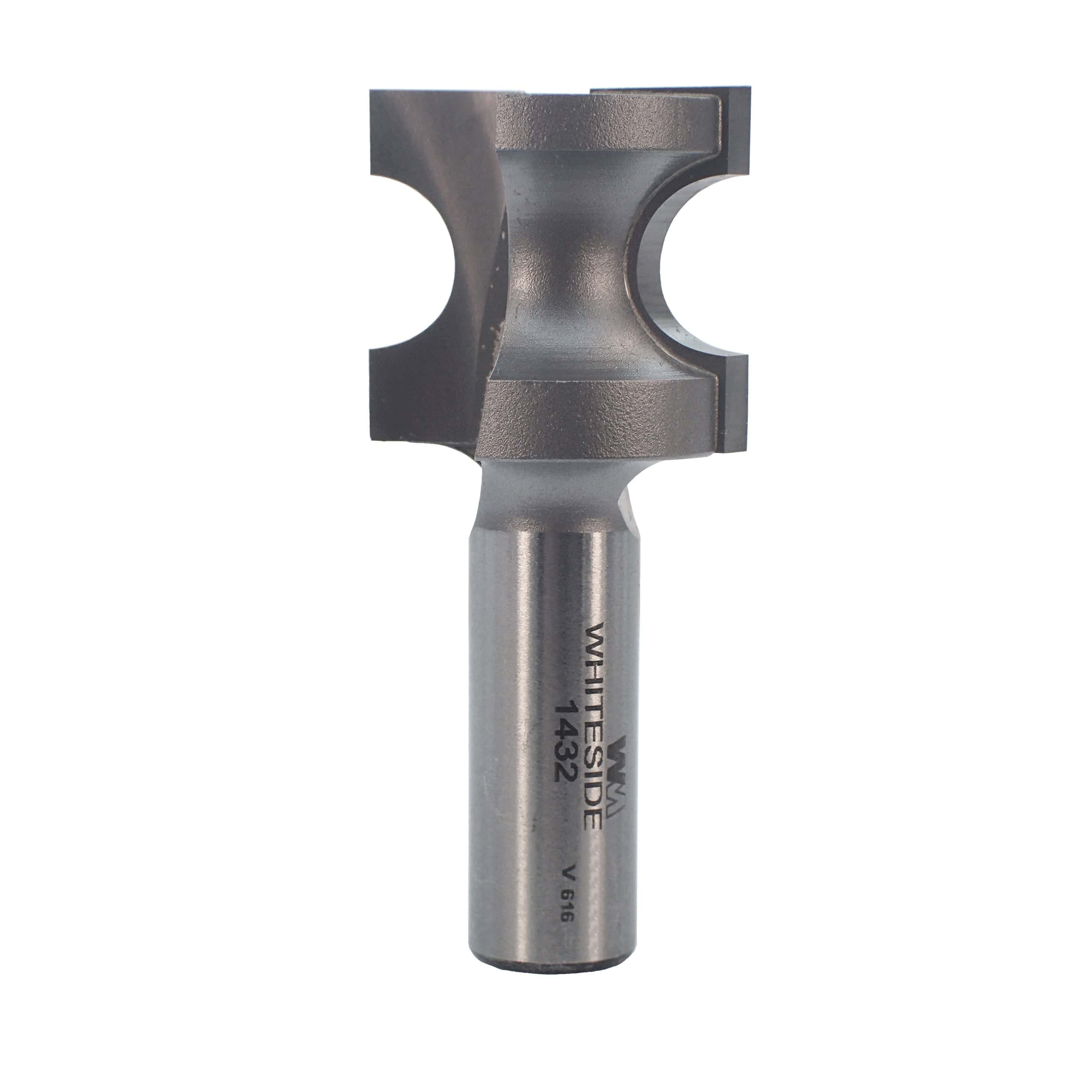 1432 Half Round (Bull Nose) Router Bit 1/2″ SH 1/4″ R X 1/2″ Co X 1″ CL 1-1/8″ D