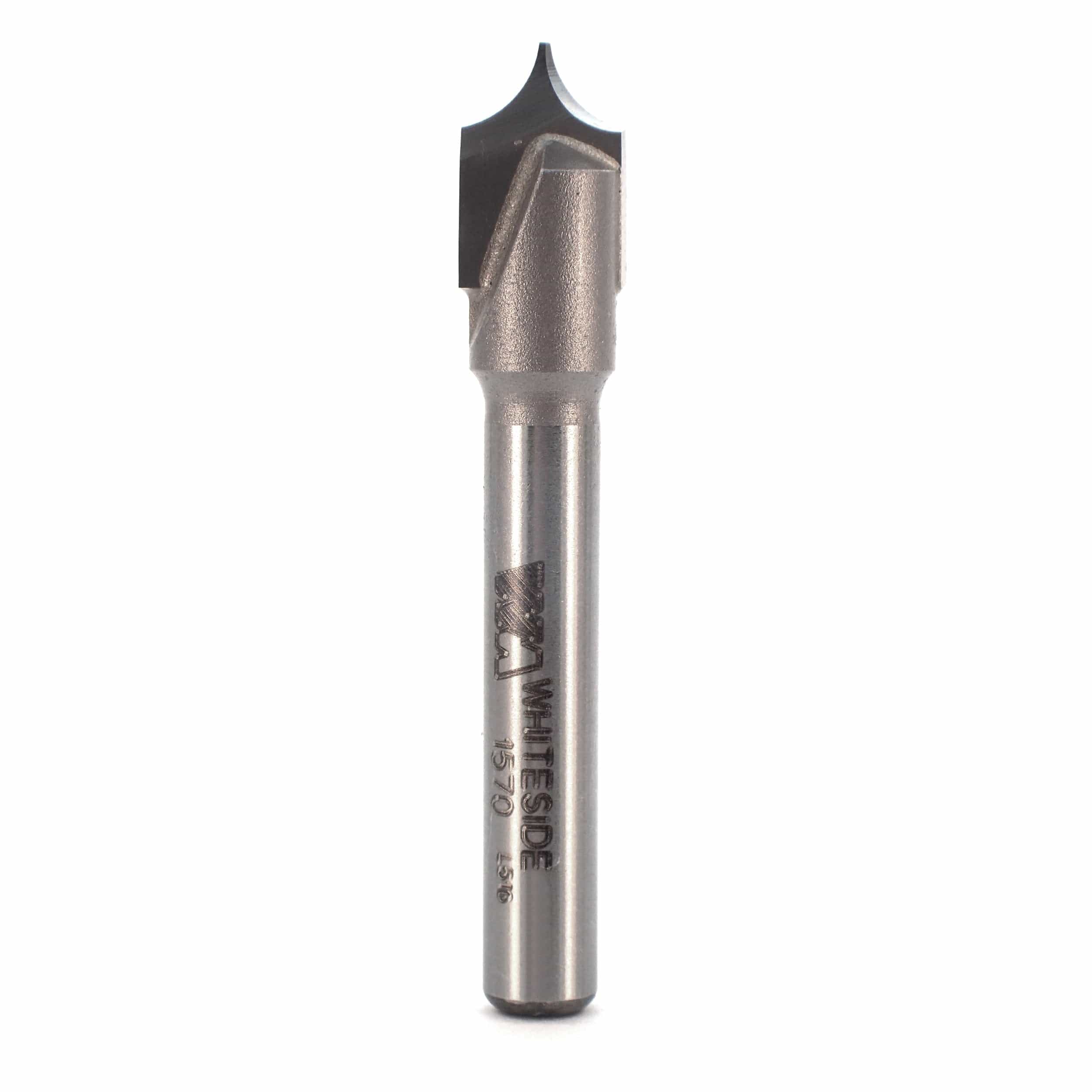 1570 Pointed Round Over Router Bit 3/16″R 3/8″ D 1/4″ SH