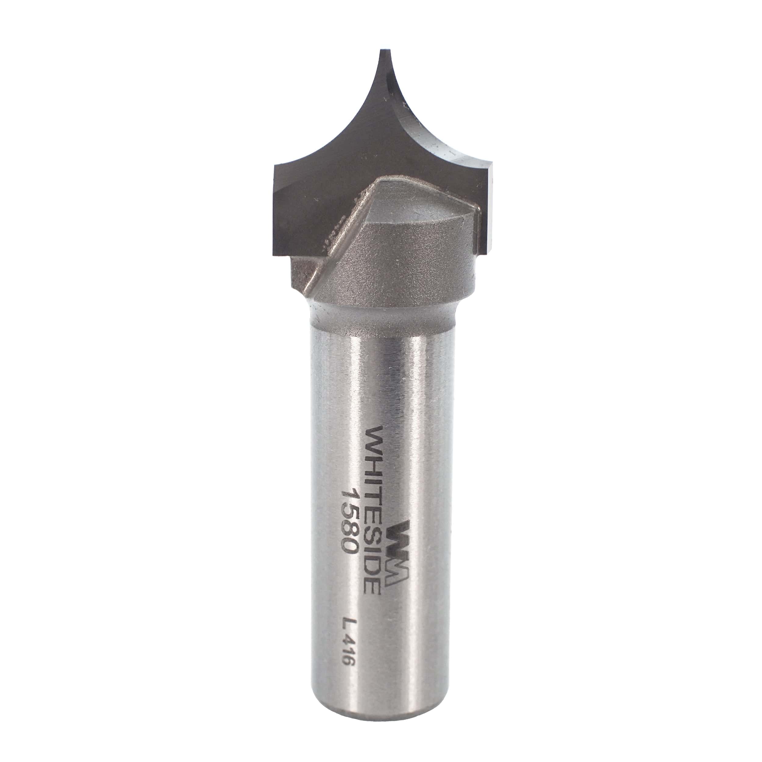 1580 Pointed Round Over Router Bit 3/8″ R 3/4″ D 1/2″ SH