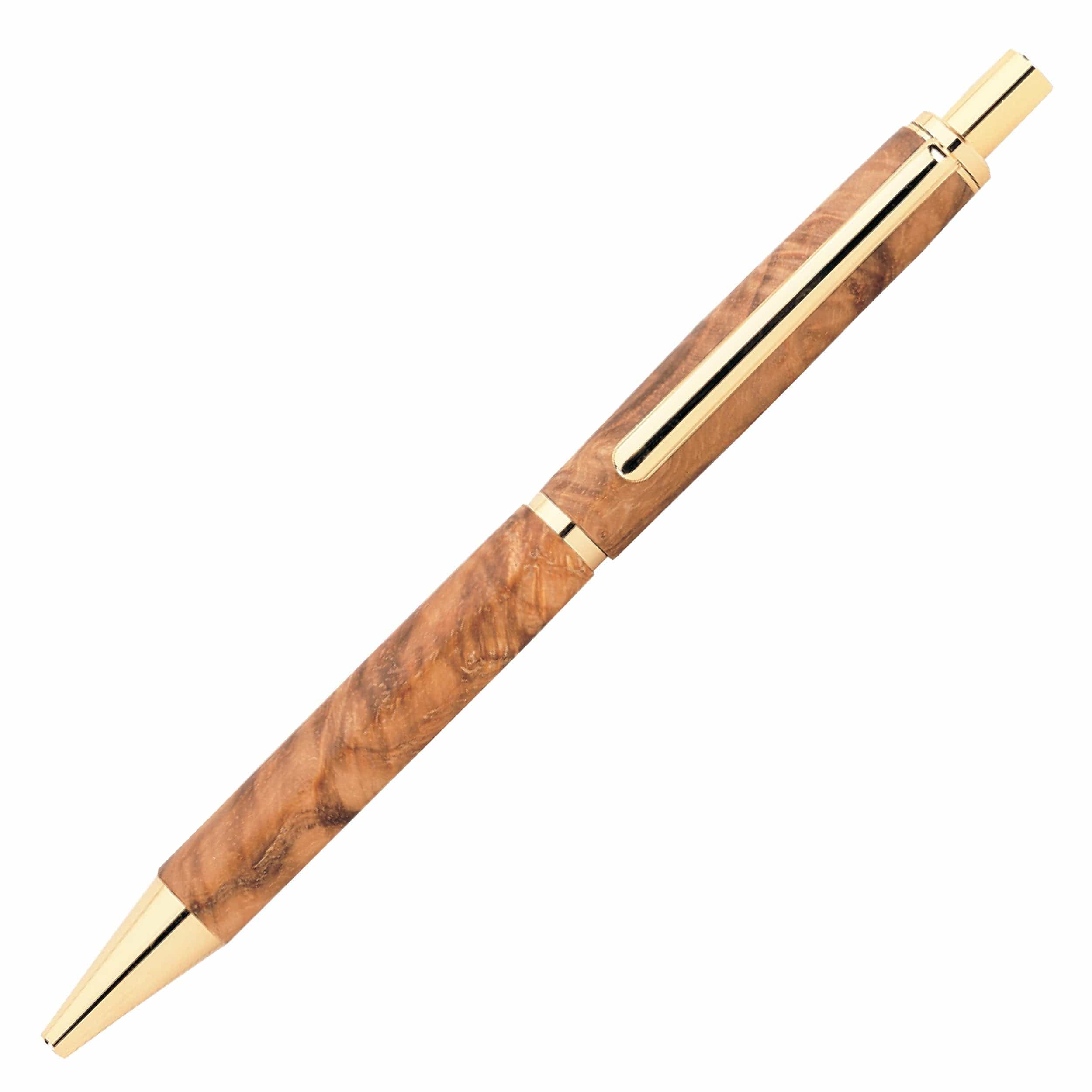 Click Ballpoint Pen Kit – Gold