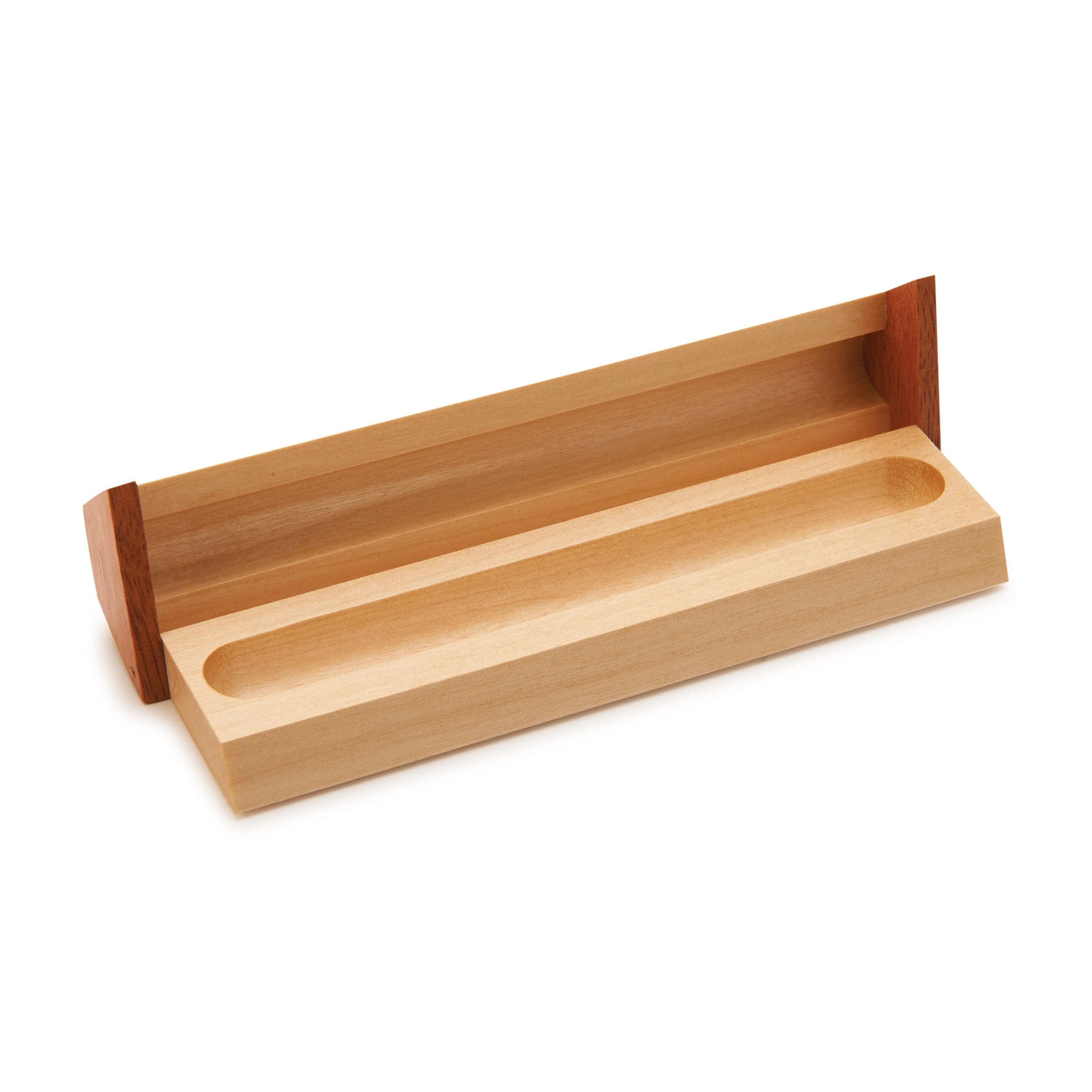 Maple Trapezoid Pen and Pencil Case