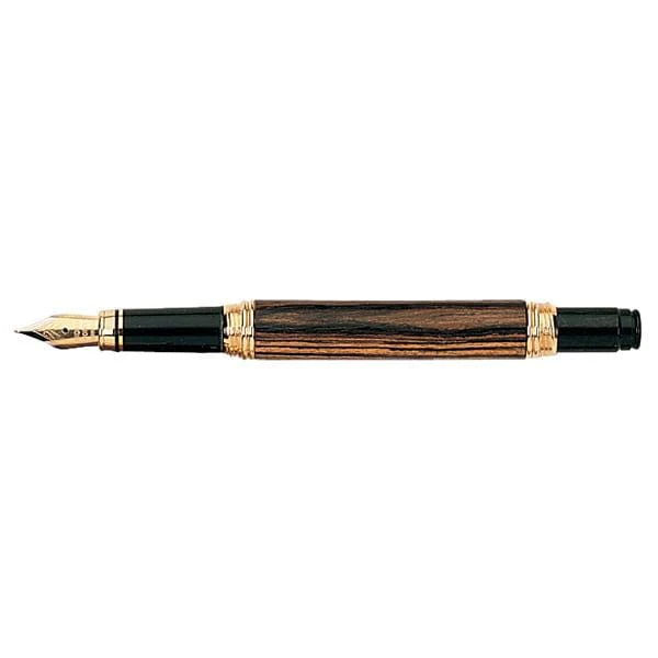 European Style Screw Cap Fountain Pen Kit - Gold - Image 2