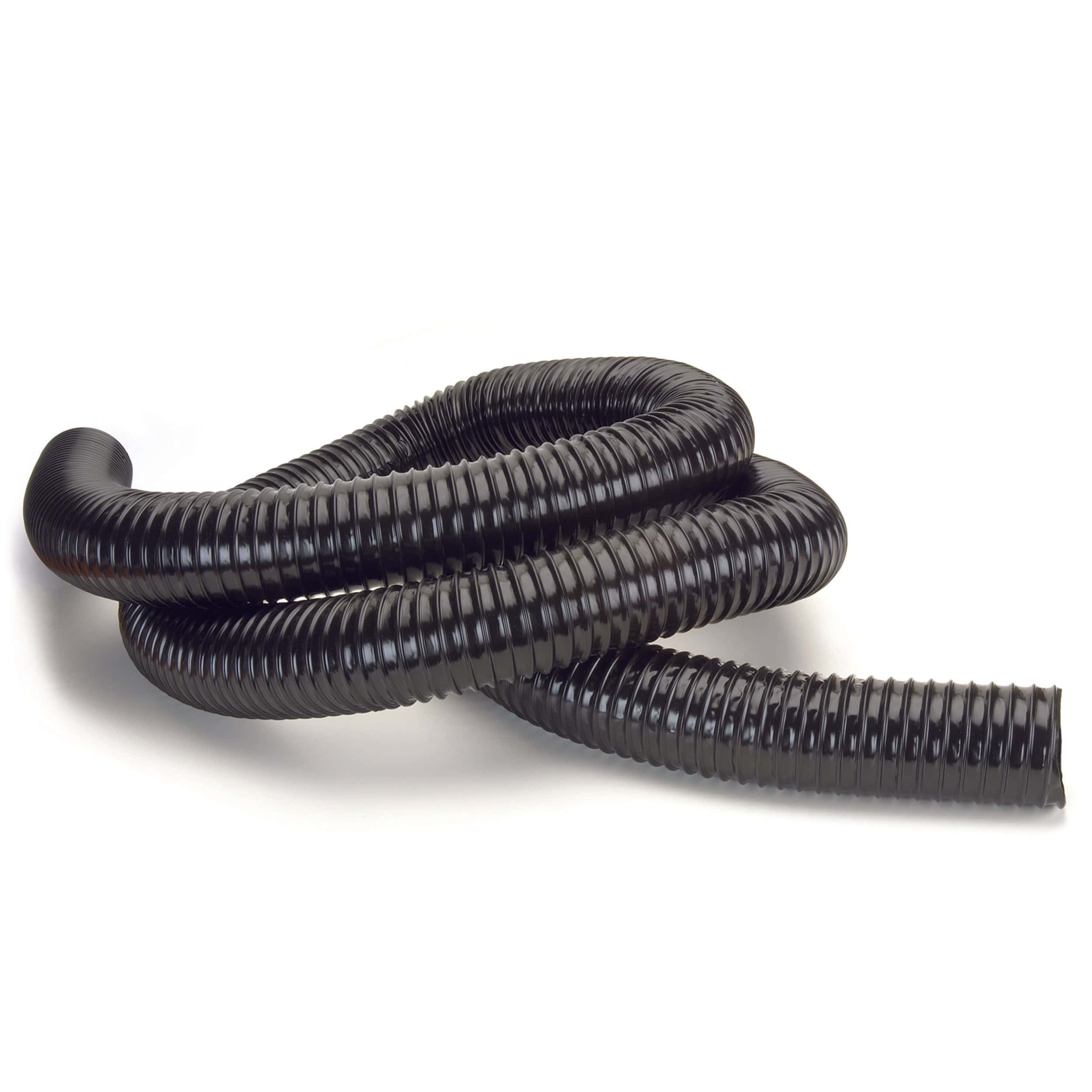 Polyurethane Dust Collection Hose – 2-1/2″ x 10′ – Black