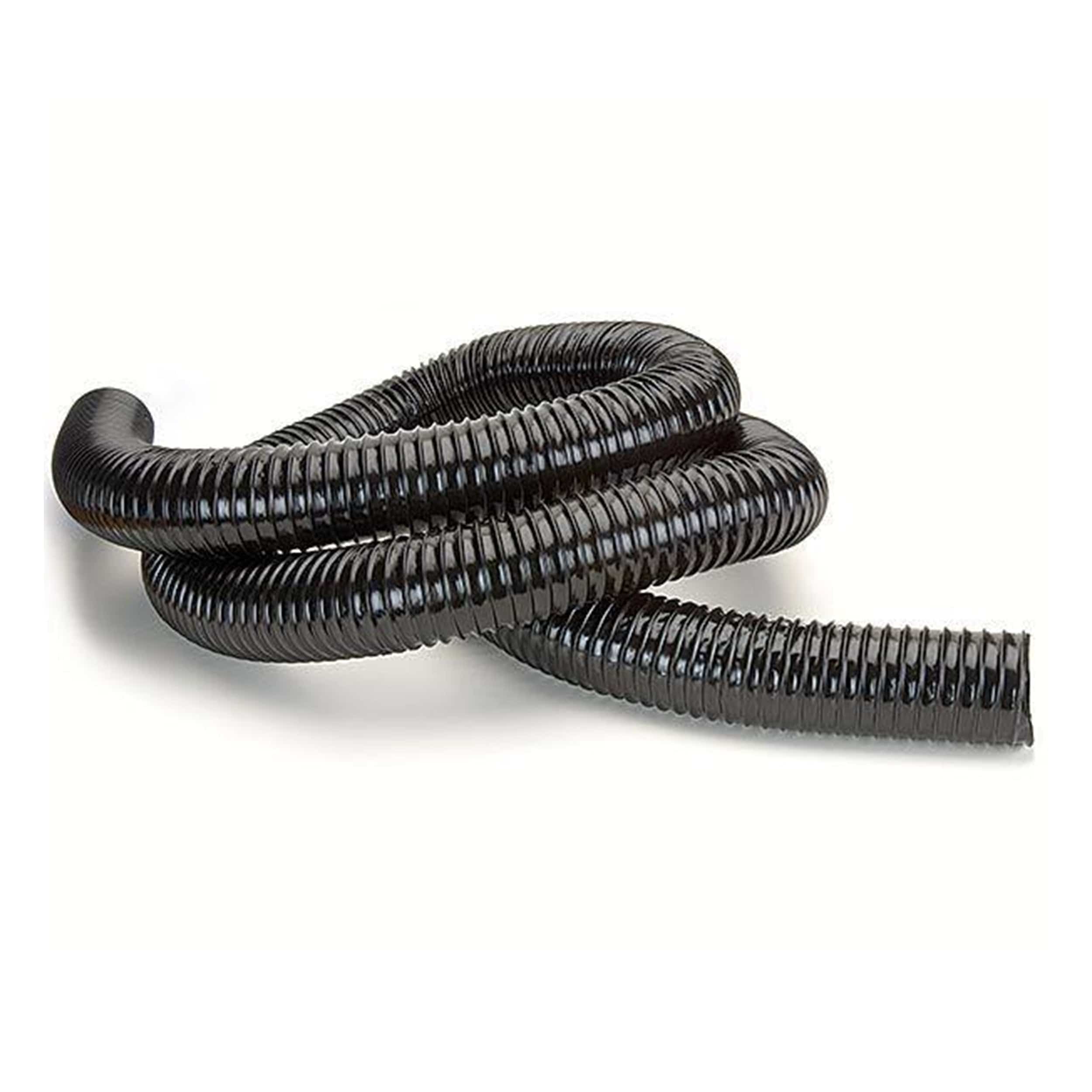 Polyurethane Dust Collection Hose – 2-1/2″ x 25′ – Black