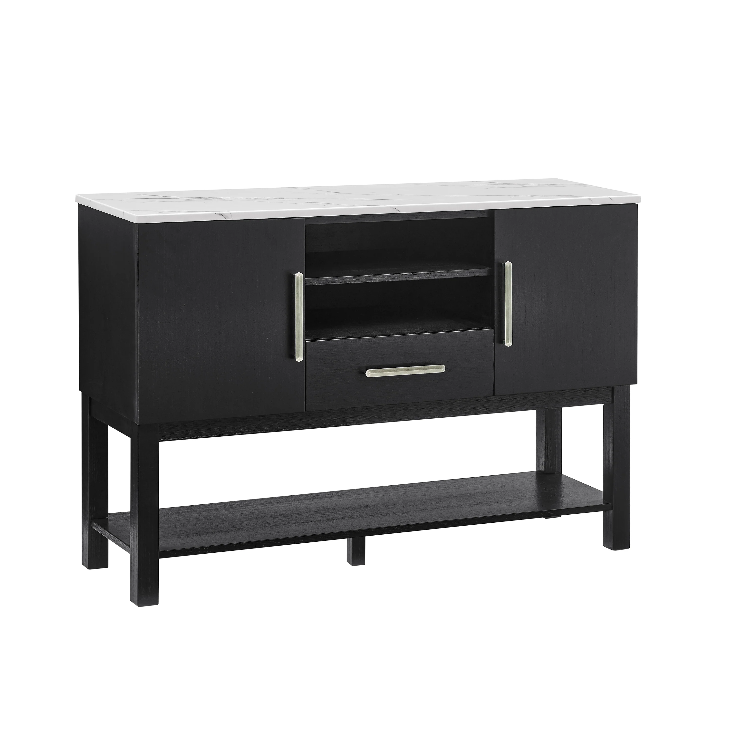 Vance Dark Gray Side Board - Image 2