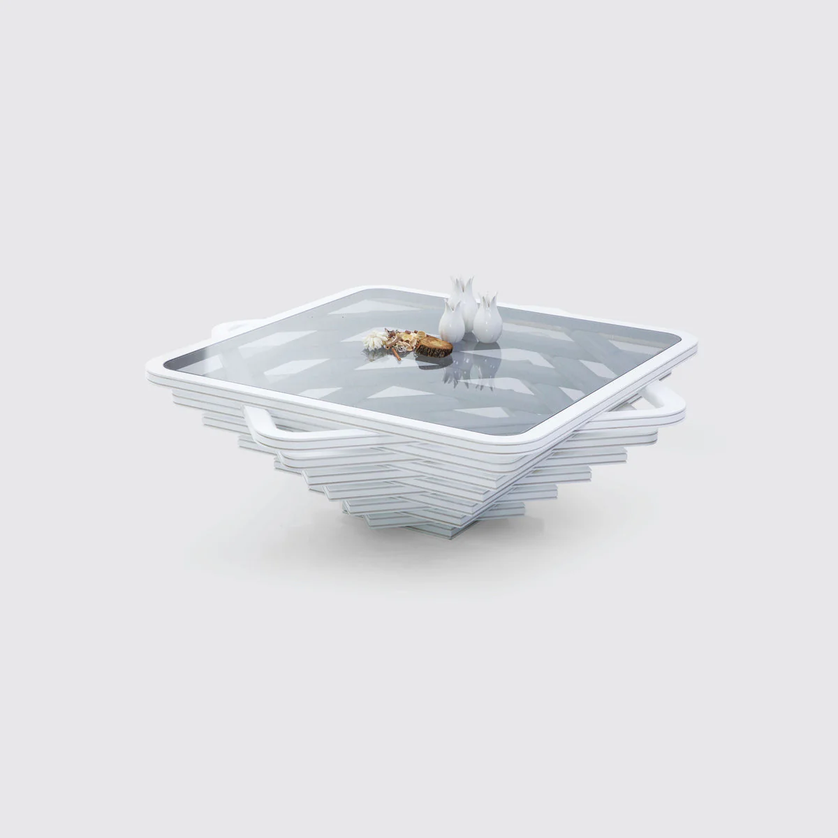 Gina White Coffee Table