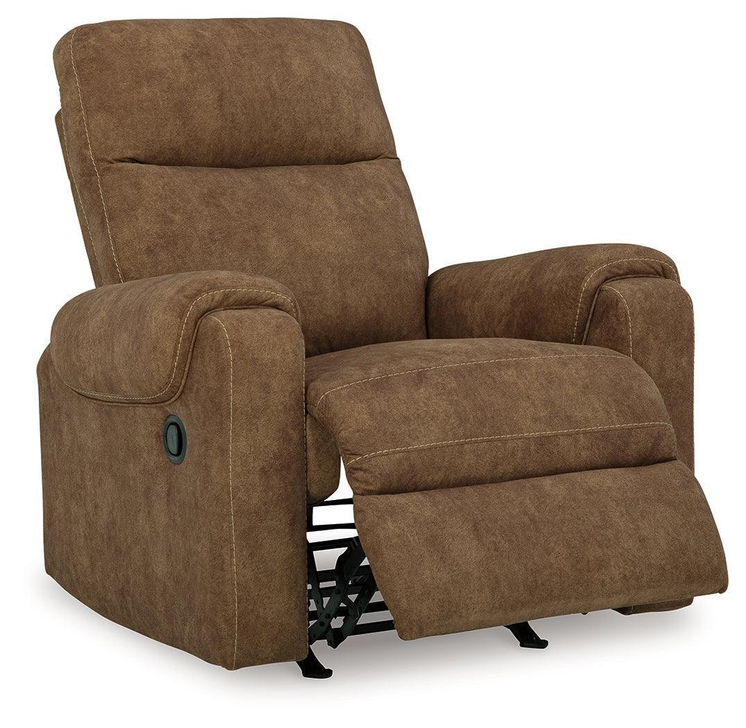 Edenwold Brindle Chenille Recliner - Image 3