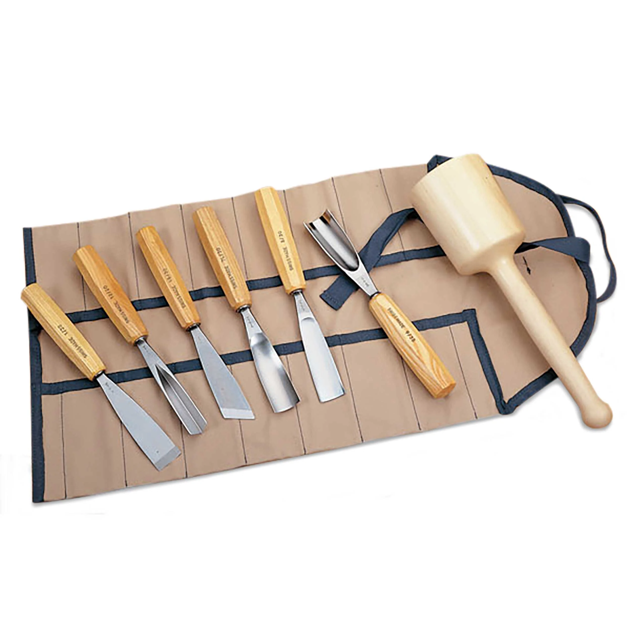 Carving Tool Set – Sculpter’s Full Size – 8 Piece