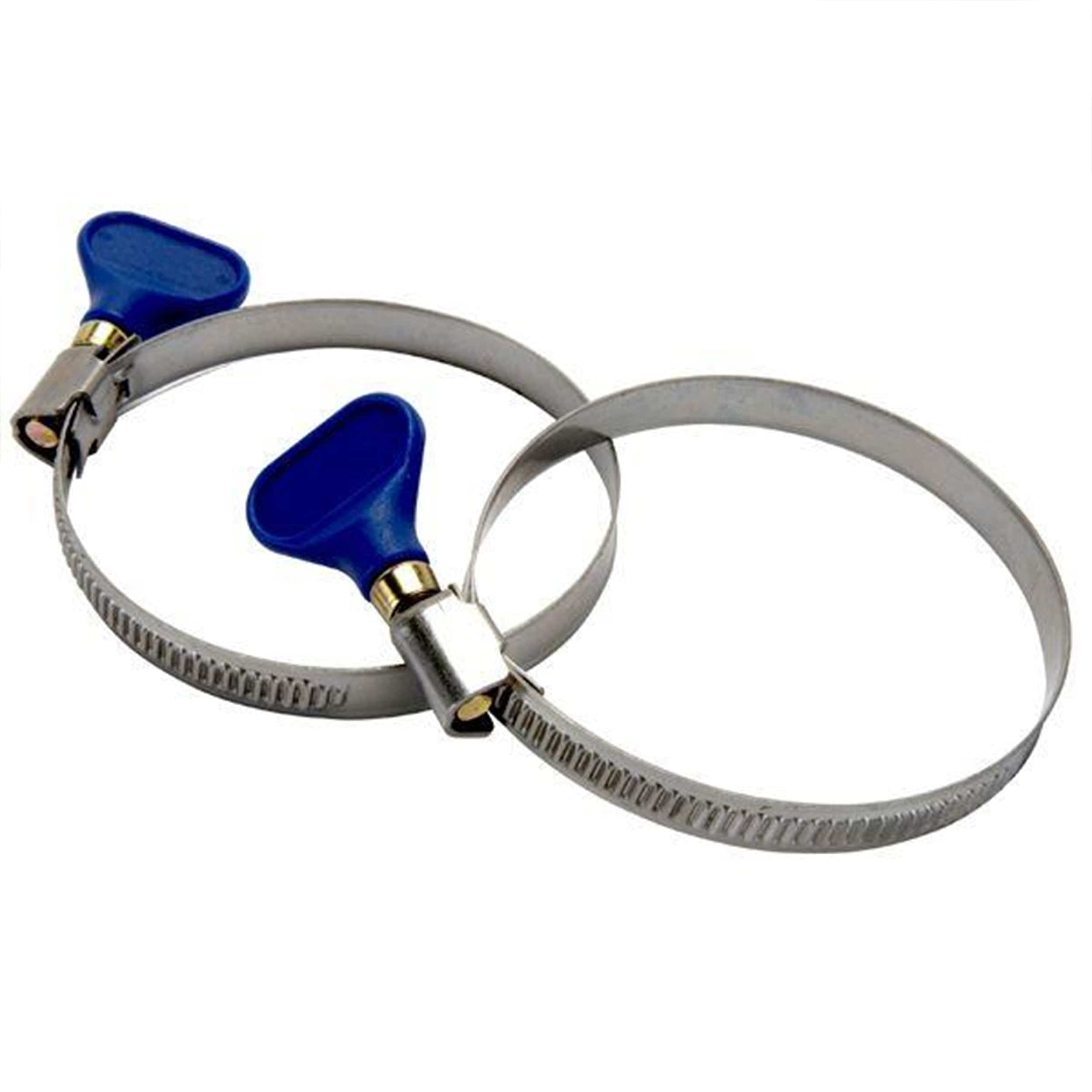 Keyed Hose Clamps – 4″ – 2 Piece