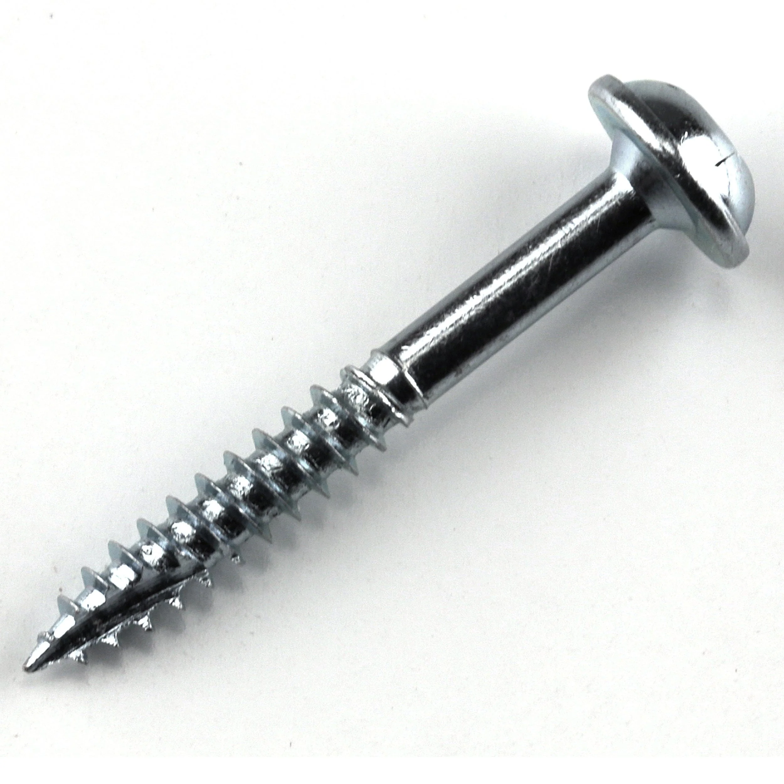 Pocket Hole Screw - #7 Fine - Square Drive - Washer Head - Zinc - Image 2