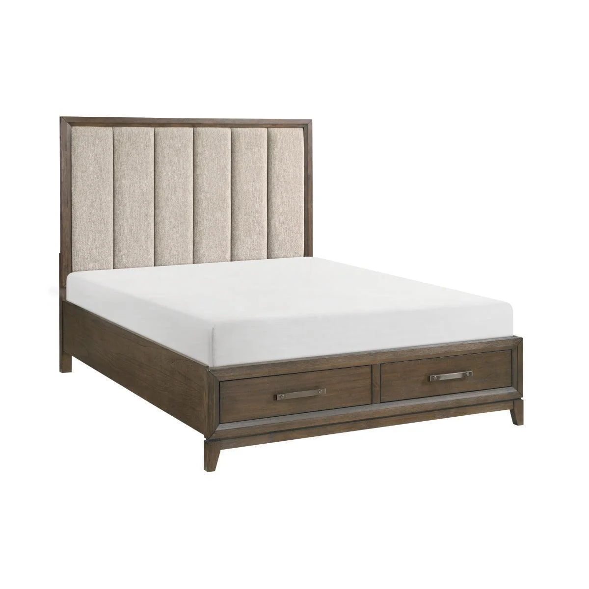 Shoro Upholstered Storage Platform King Bed - Image 3