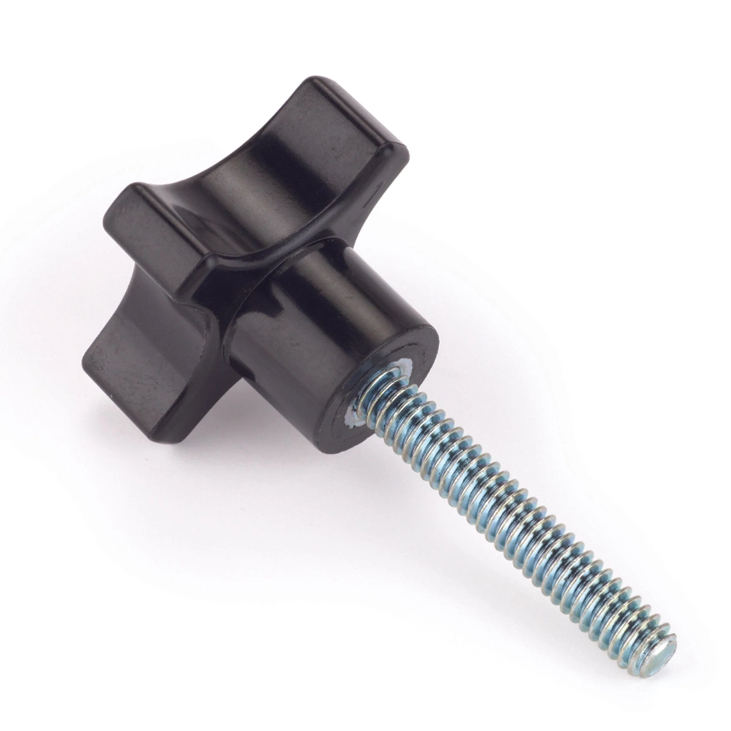 Knob, Four Arm with 5/16"-18 x 1-1/2" Stud - Image 1