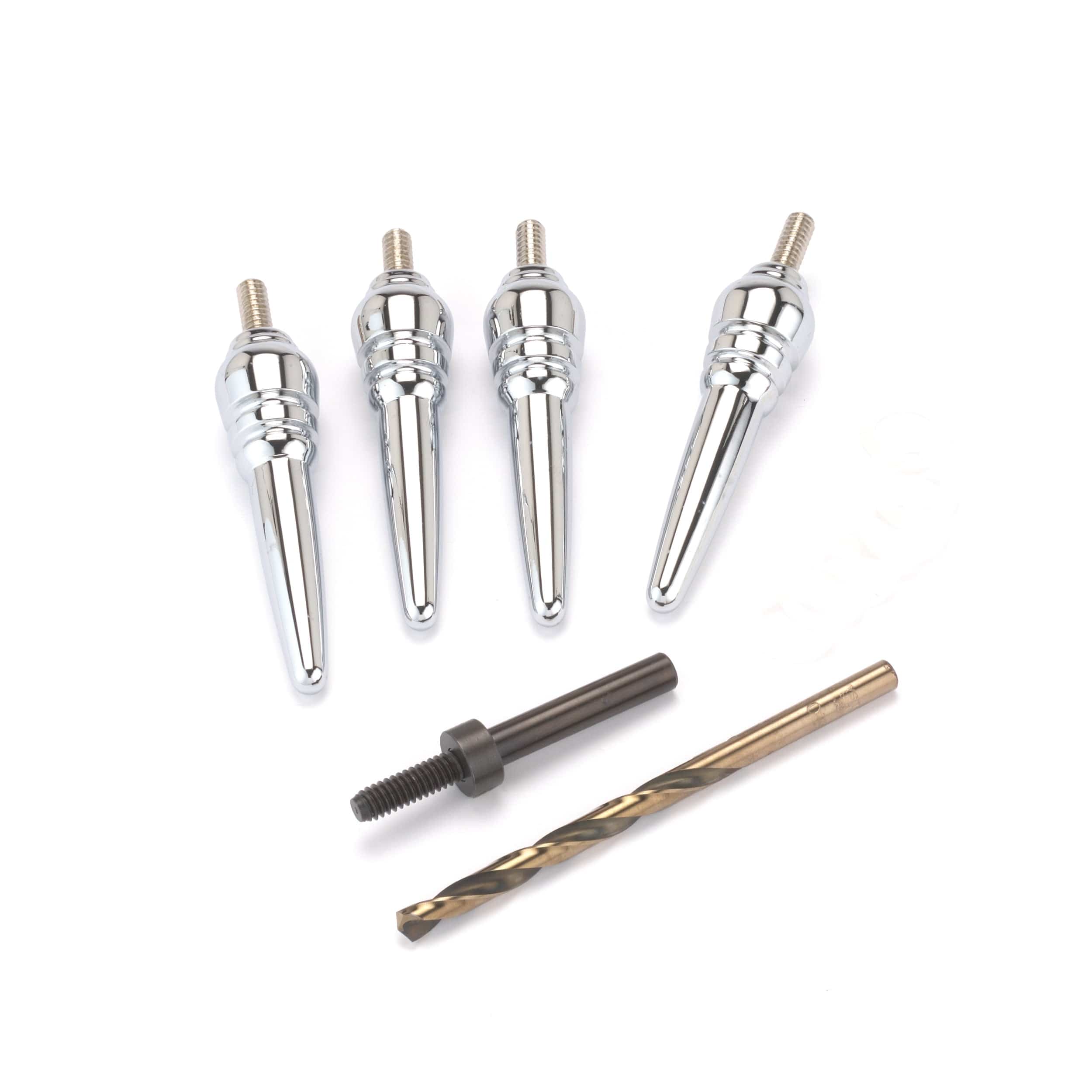 Bottle Stopper Starter Set Turning Kit – Chrome