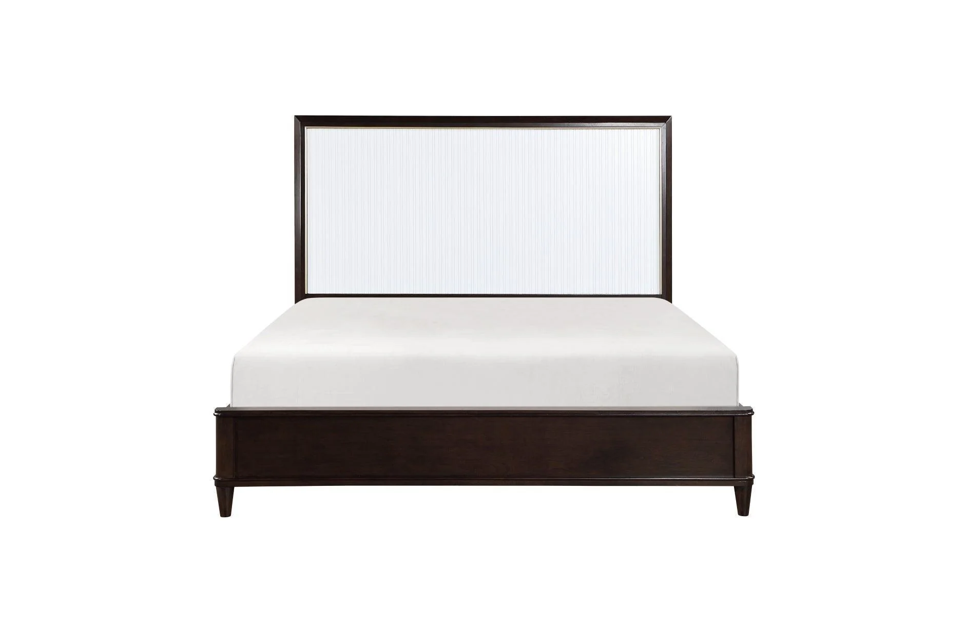Niles White Brown Panel Bedroom Set - Image 2