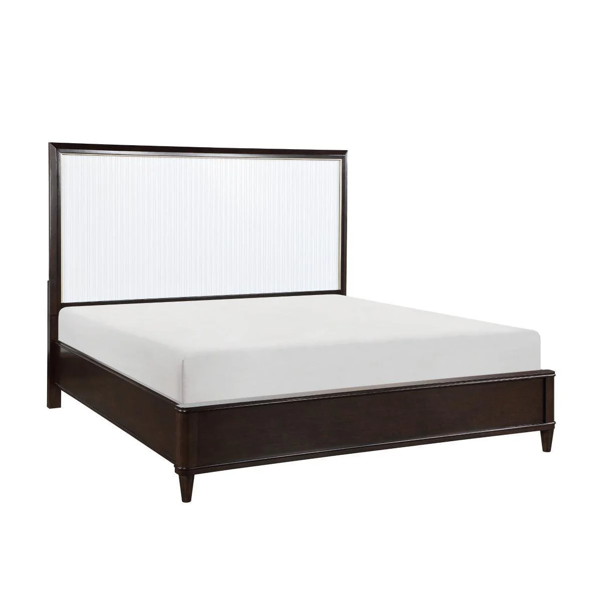 Sam White Cherry Panel King Bed - Image 2