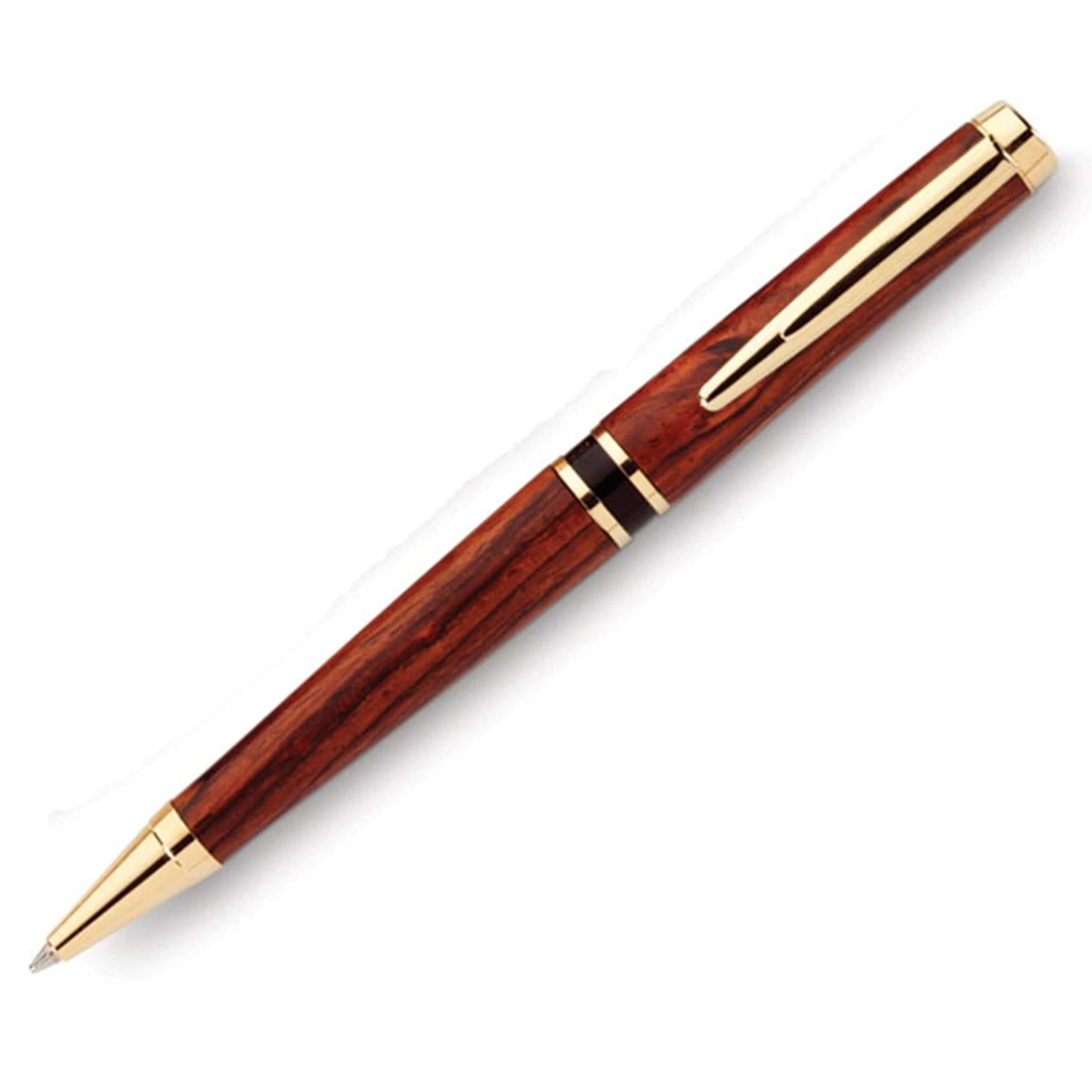 Hart Double Twist Ballpoint Pen Kit – Gold