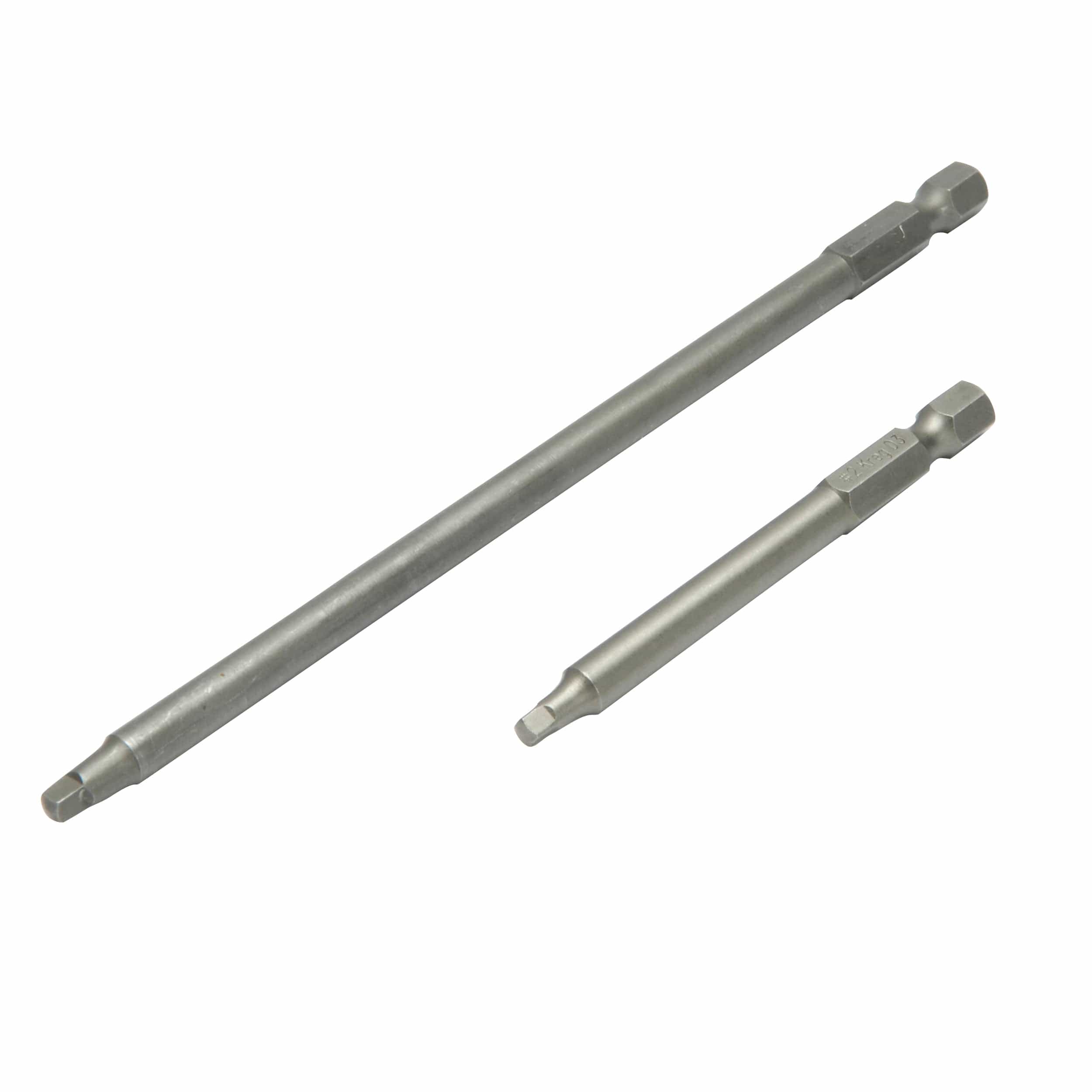3″ Length And 6″ Length #2 Square Driver Bits