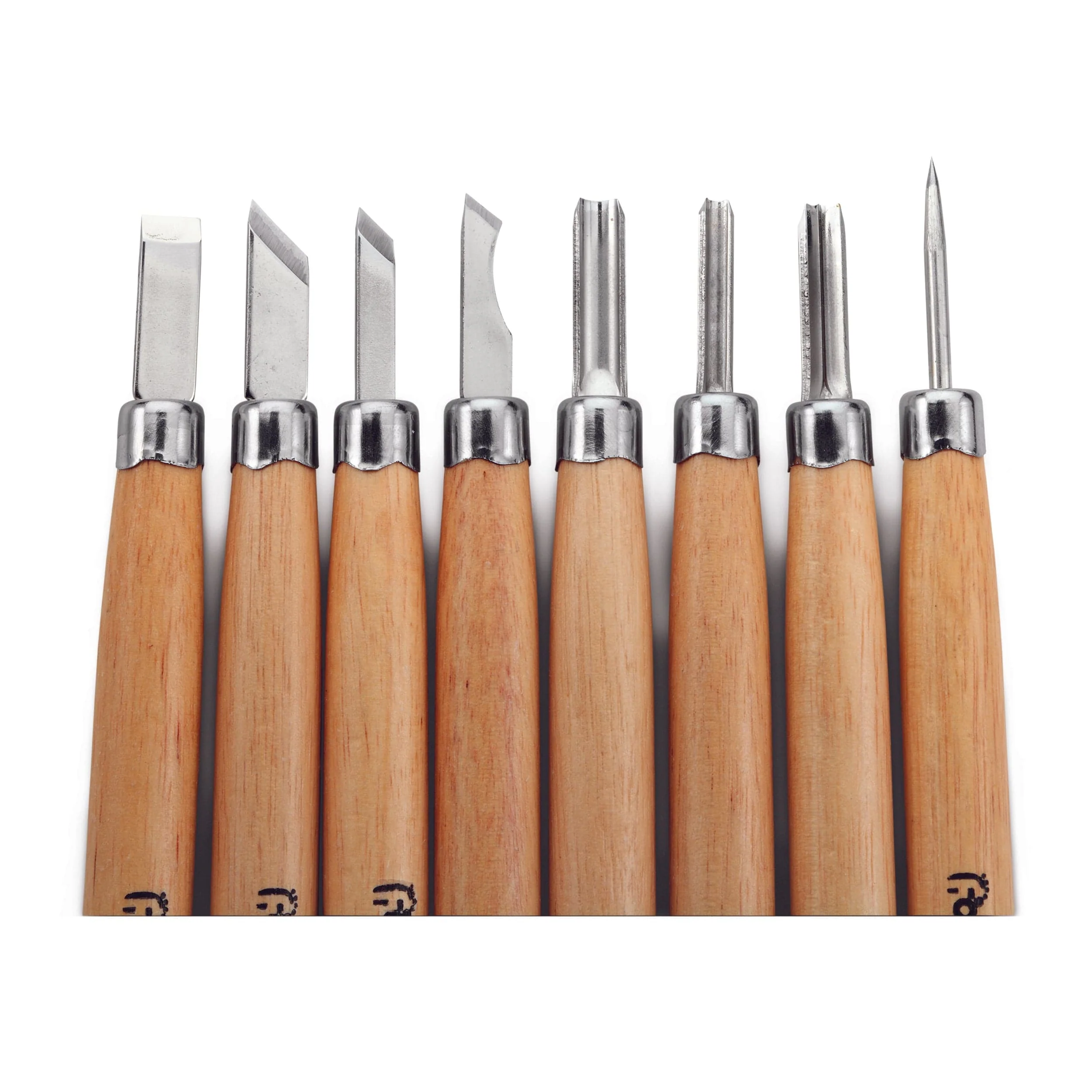 Detail Carving Tool Set – Full Size – 8 Piece