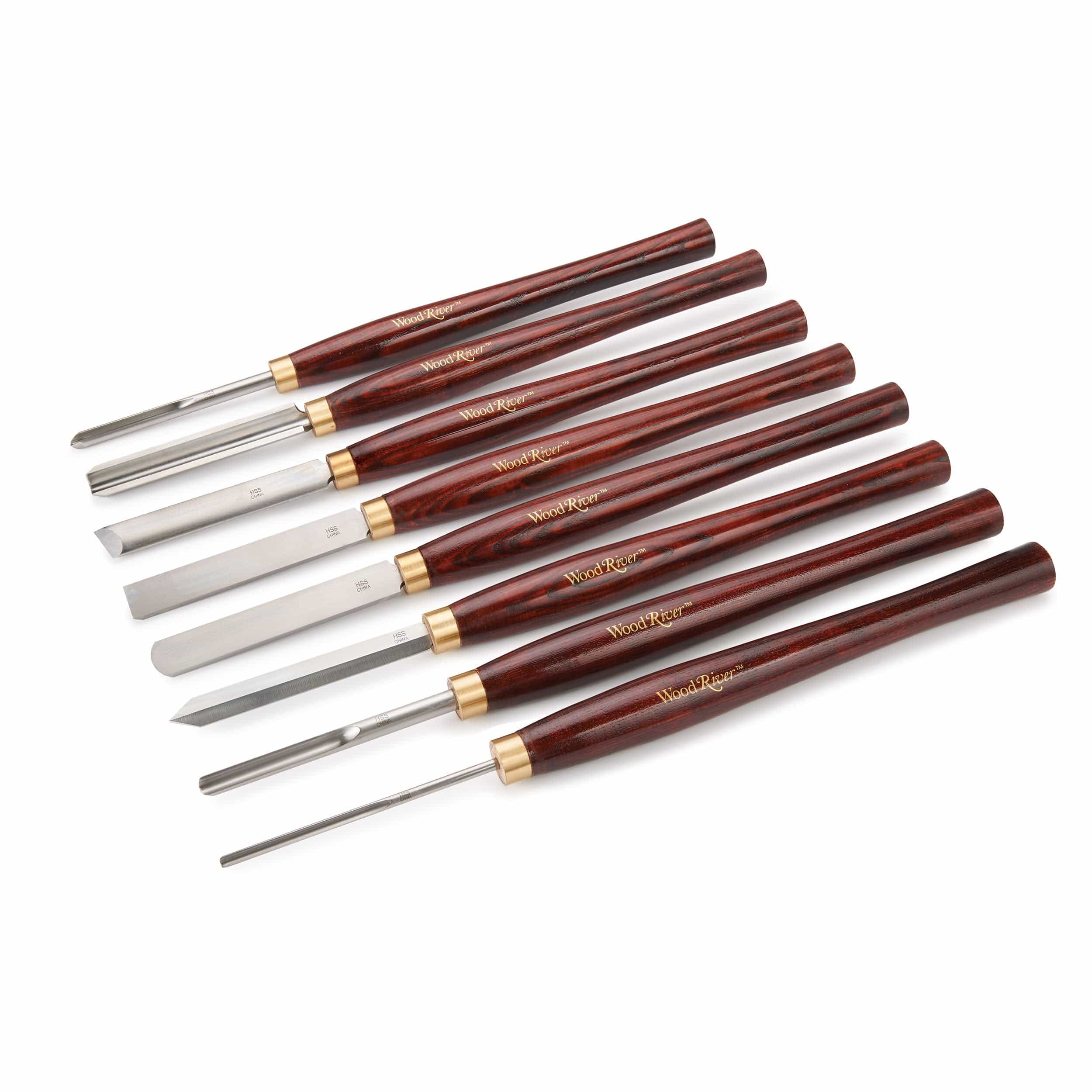 Turner’s Tool Set with Extra Long 16″ Handles – High Speed Steel  – 8 Piece