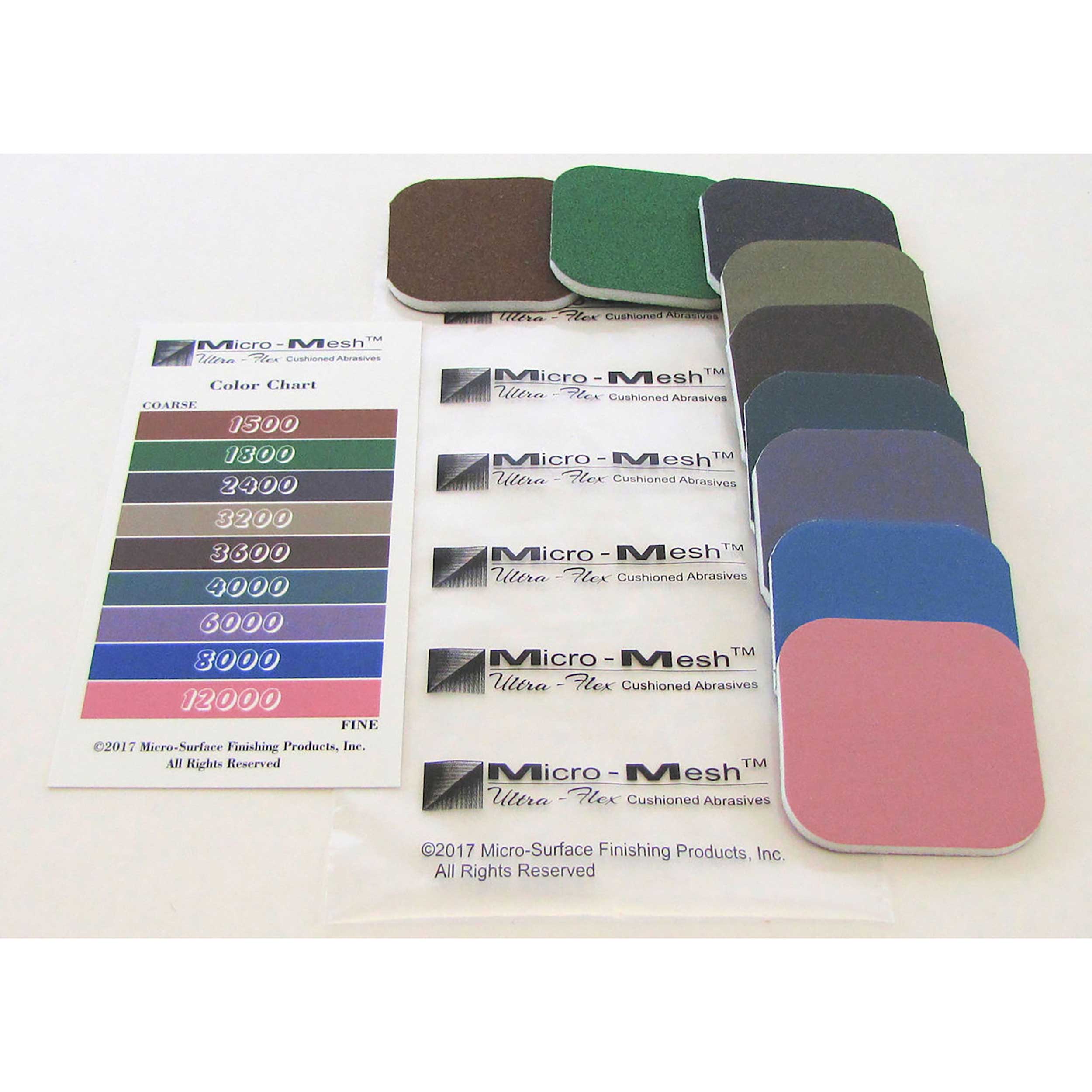 Pen Sanding Assortment - 2" x 2" - 9 Piece - Image 2