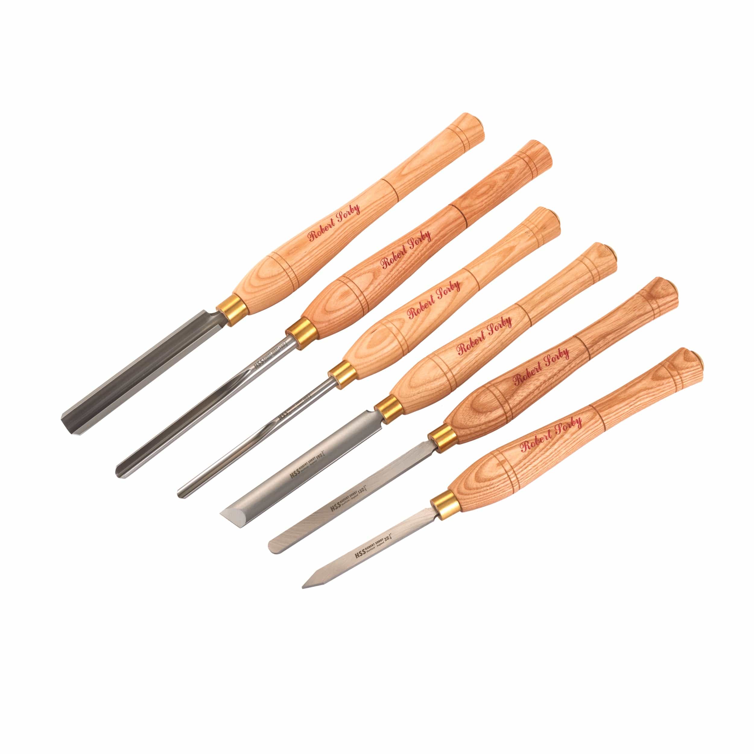 Intermediate Turning Tool Set – HSS –  6 Piece