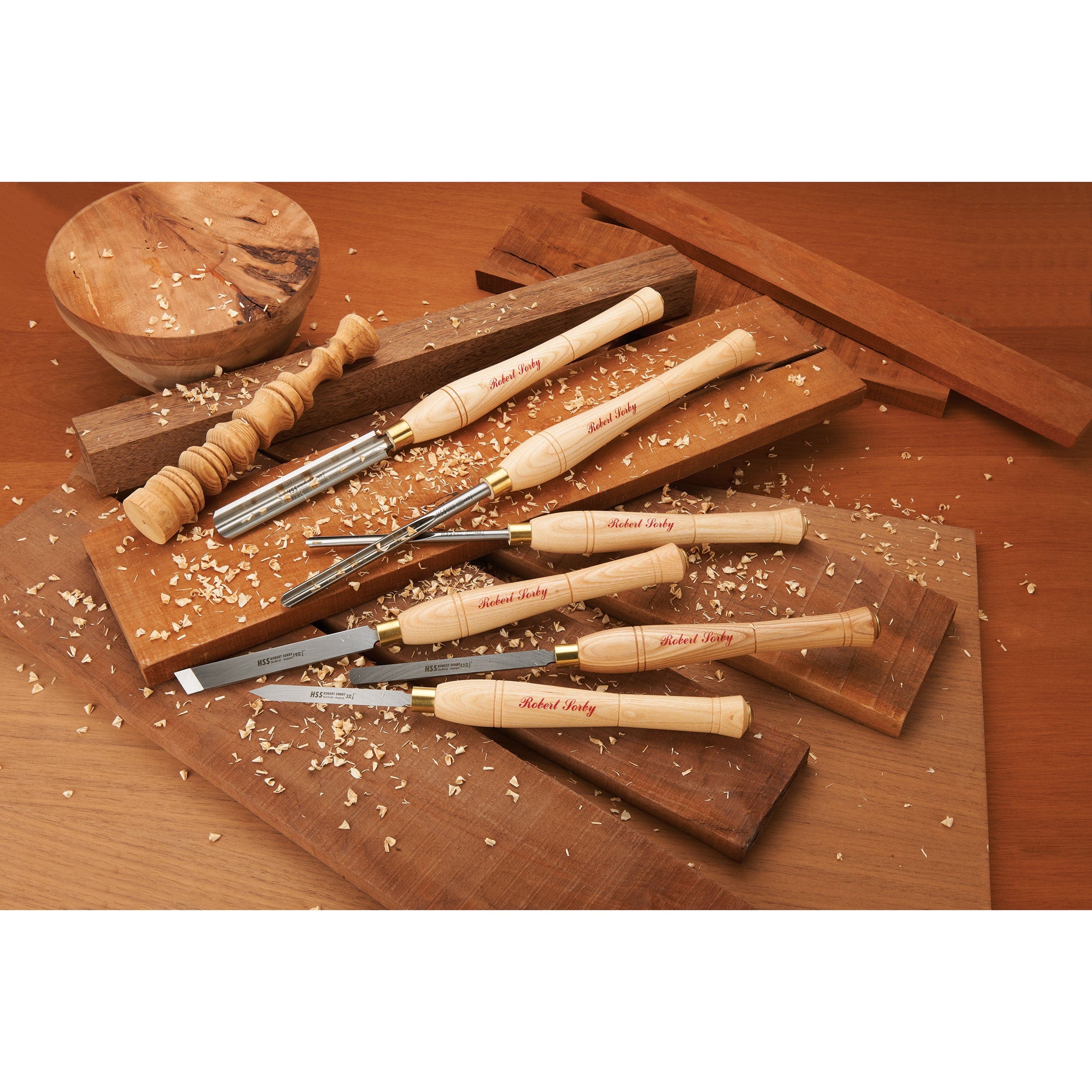 Intermediate Turning Tool Set - HSS -  6 Piece - Image 2