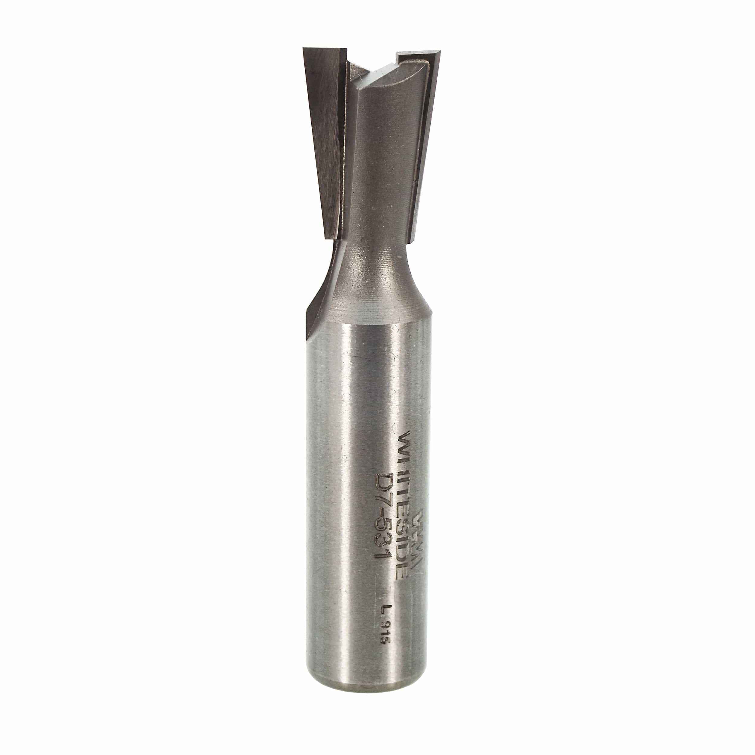 D7-531 Replacement Router Bit Dovetail 1/2" Shank 17/32" D x 7 - Image 1