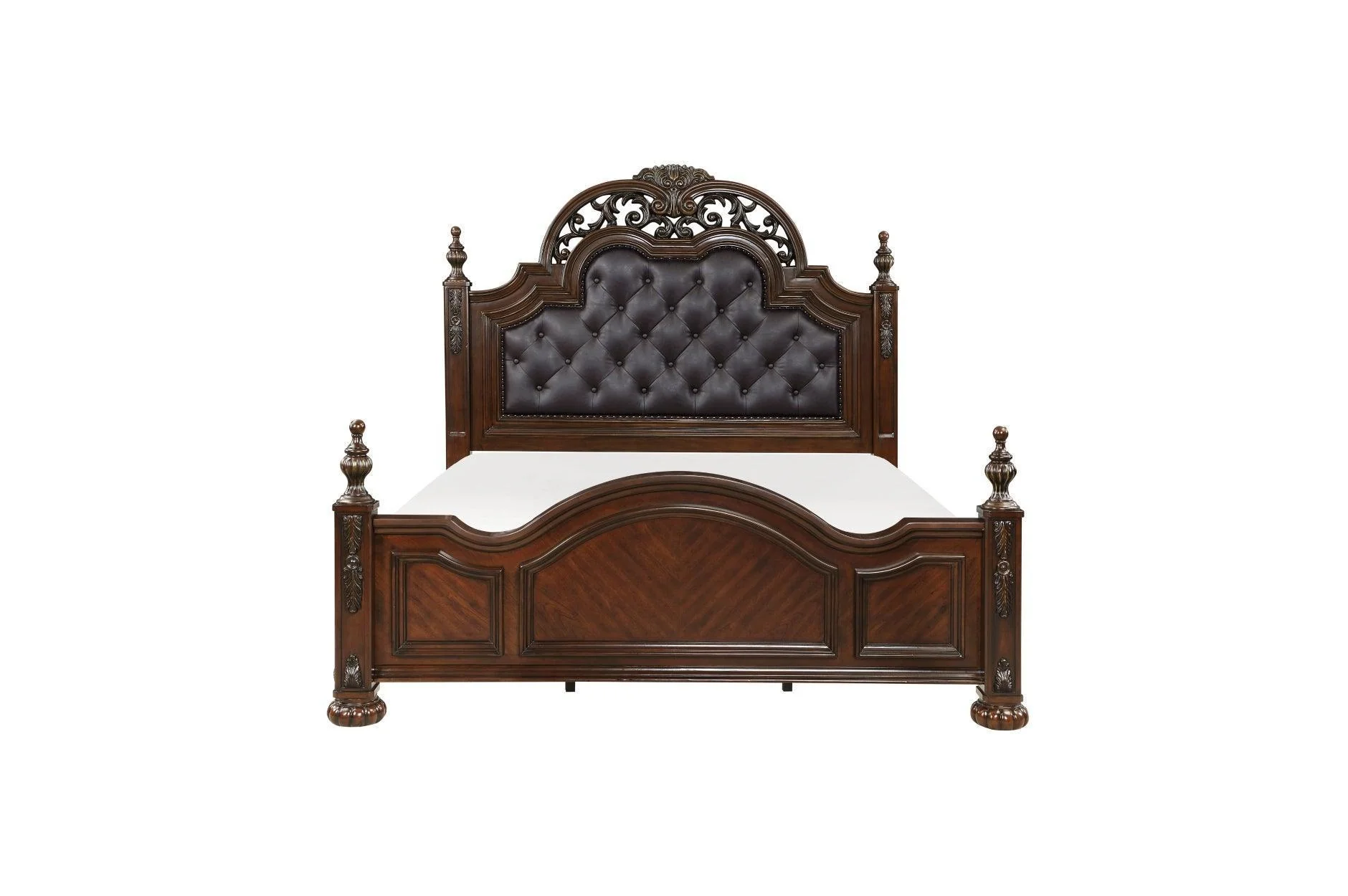 Rico Upholstered Tufted Panel Bedroom Set - Image 2