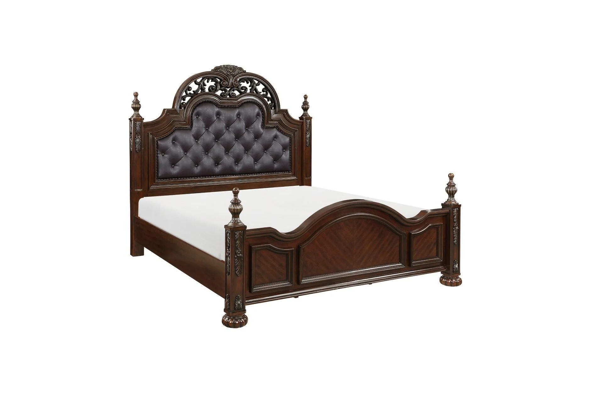 Rico Upholstered Tufted Panel Bedroom Set - Image 3