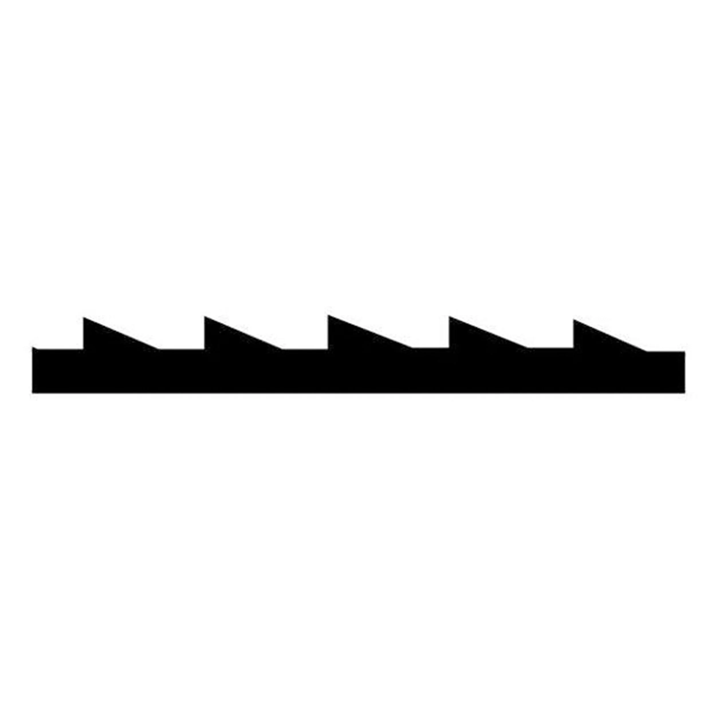 Skip Tooth Scroll Saw Blade – .015″ x .035″ x #4 x 15 TPI – 12 Pack