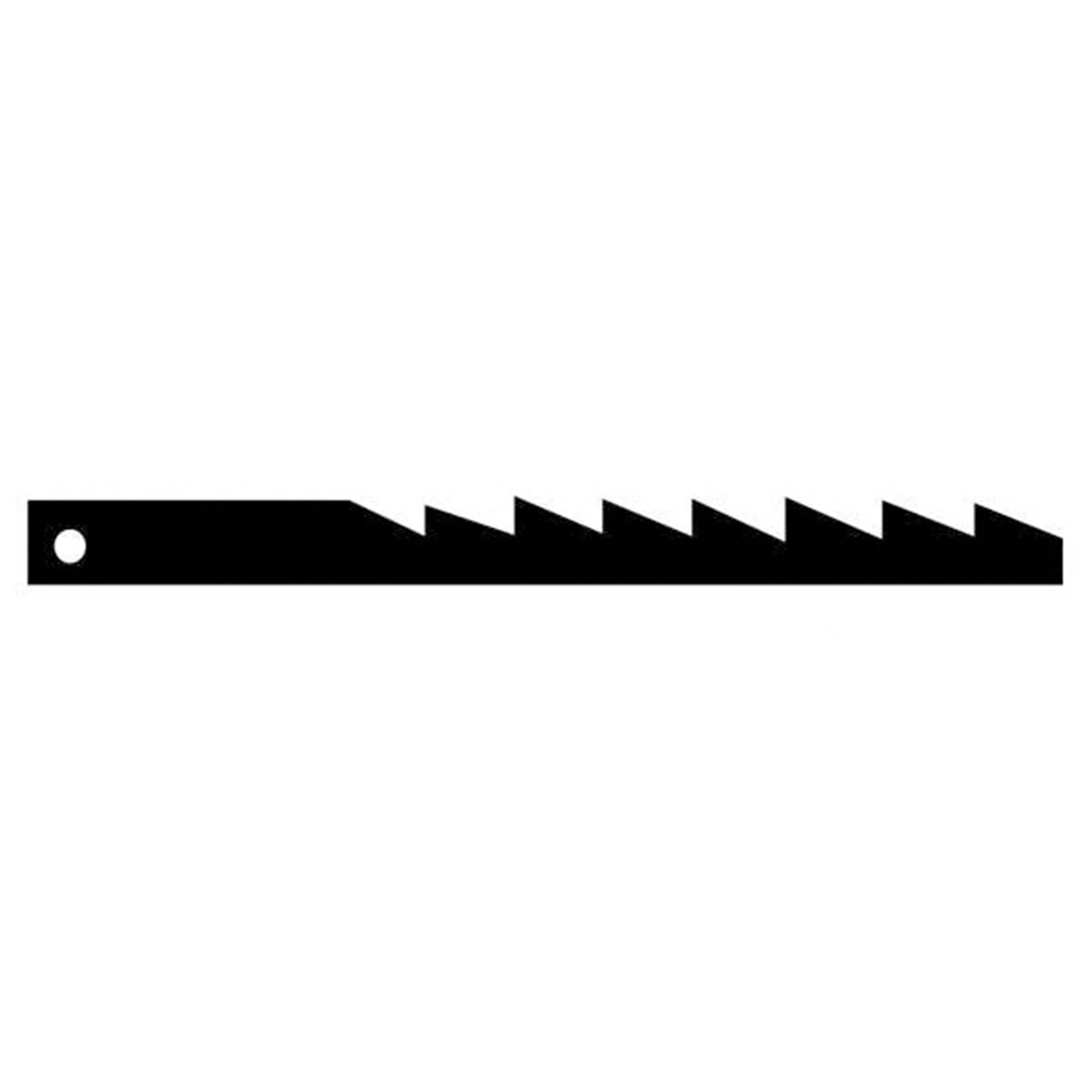 Regular Tooth Pin End Scroll Saw Blade – .018″ x .110″ x 15 TPI – 6 Pack