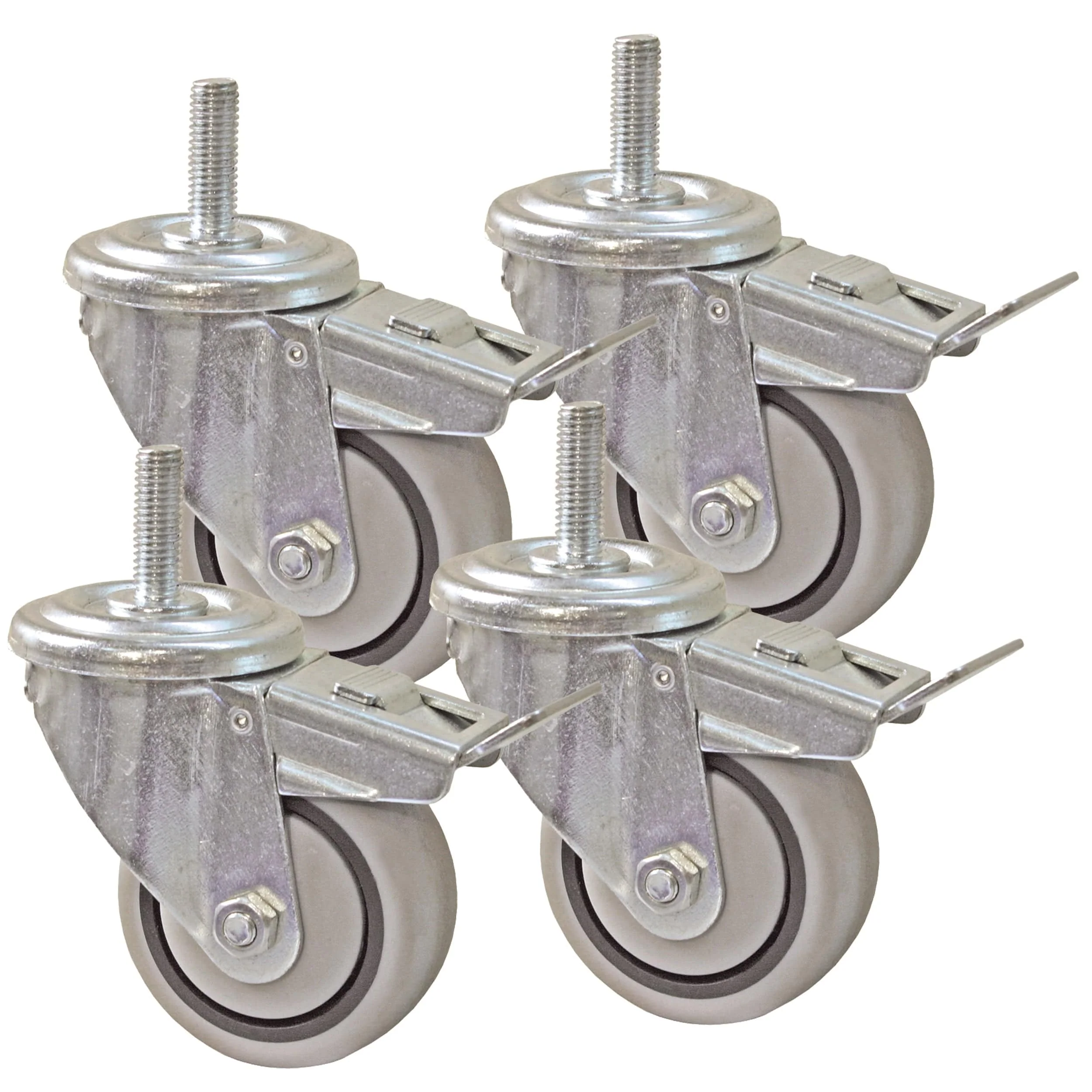 Casters Set for Universal Steel Stand – 4 Pack