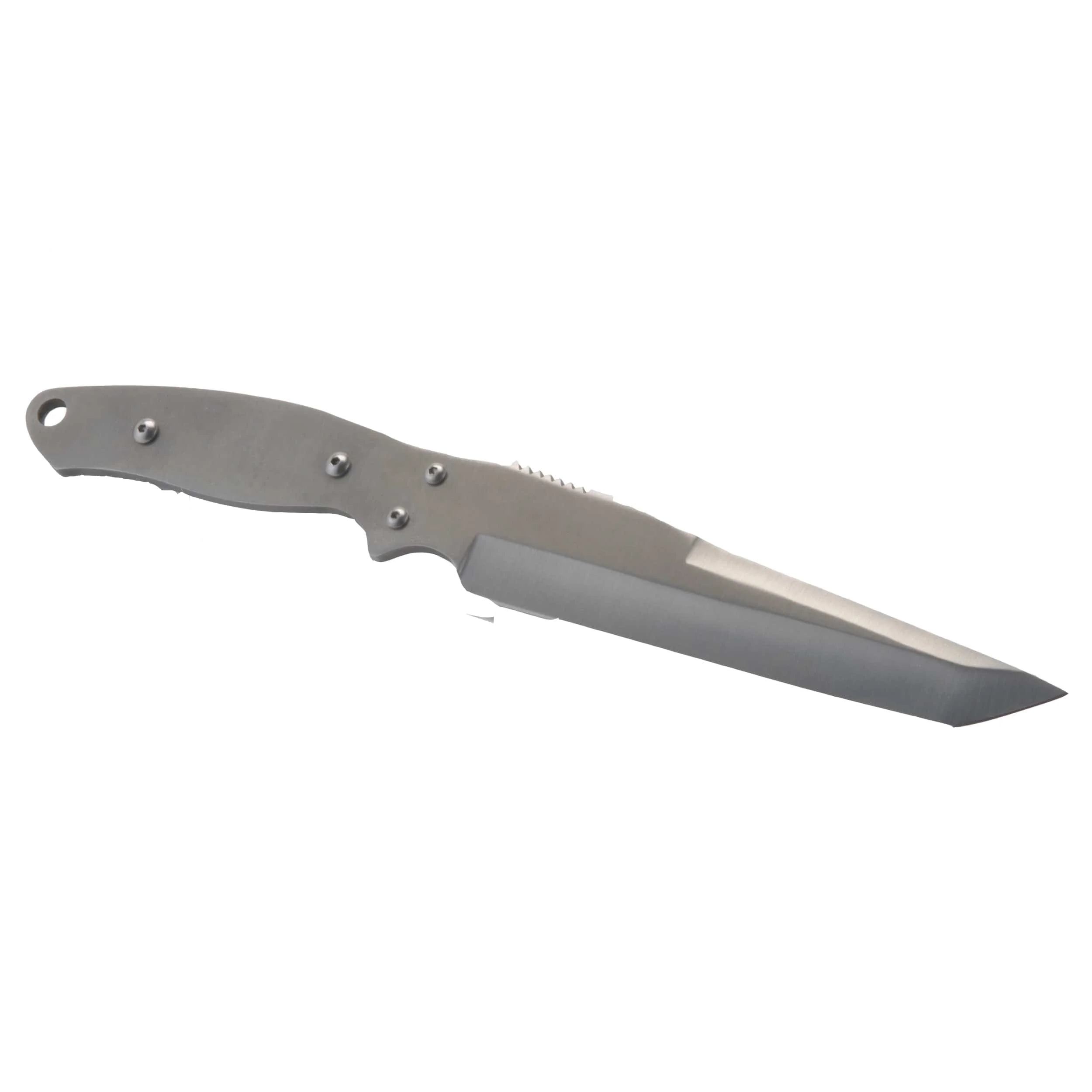 Fixed Blade Tanto Point Knife for Hunting and Fishing – 11-1/2″ – Unfinished Kit