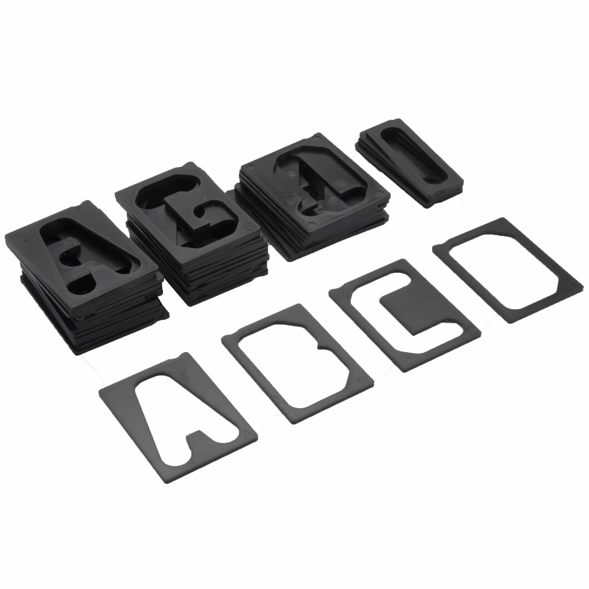 2-1/2″ Horizontal Character Set for Sign Making Jigs