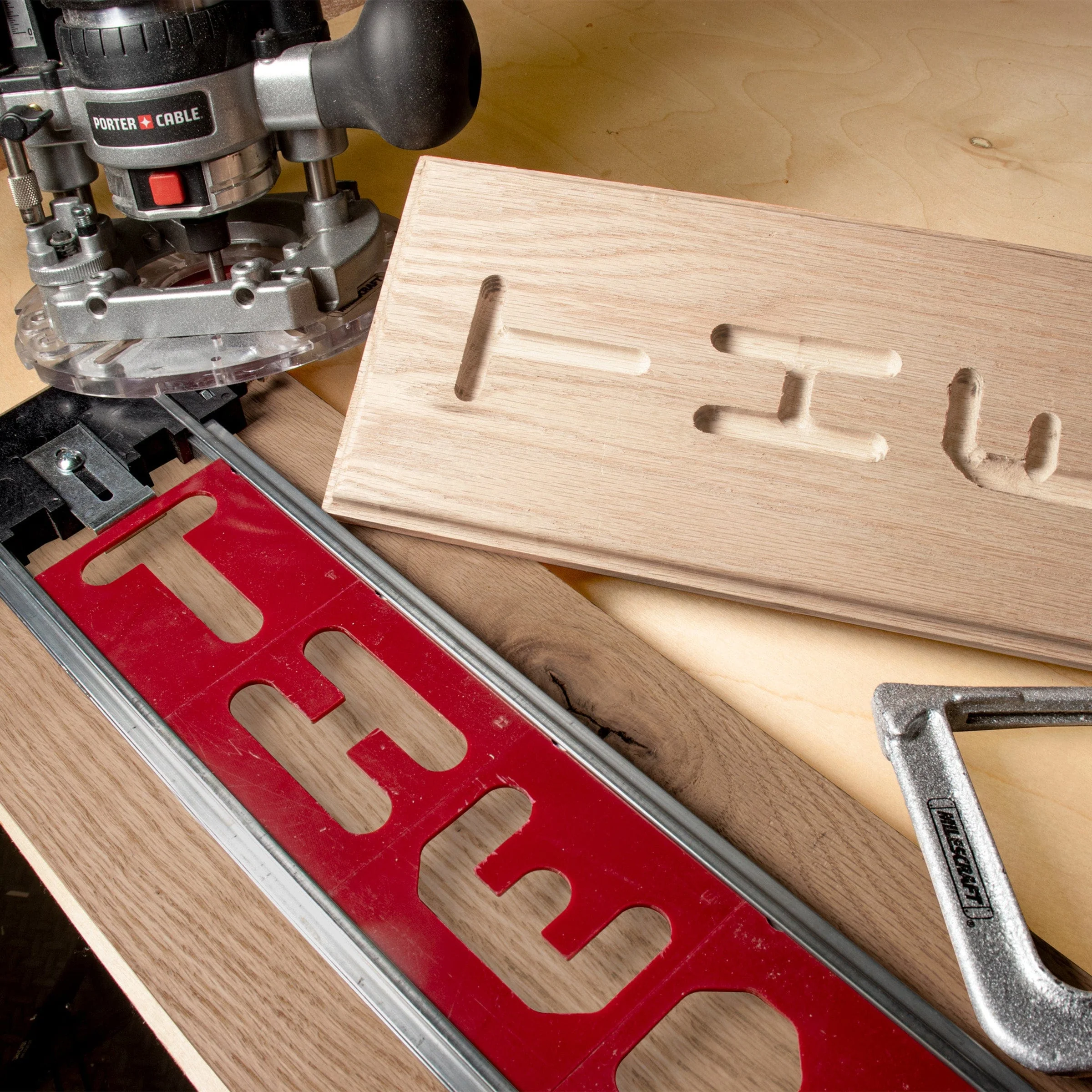Vertical Letters Set for Sign Making Jigs - 2-1/2" -  34pc - Image 2