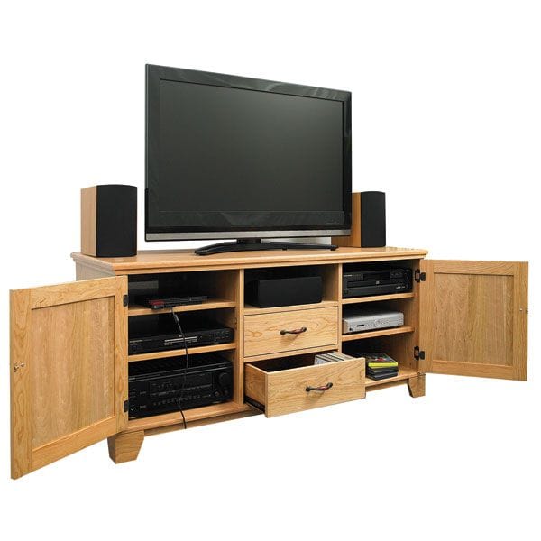 Flat Panel TV Entertainment Center - Downloadable Plan - Image 1