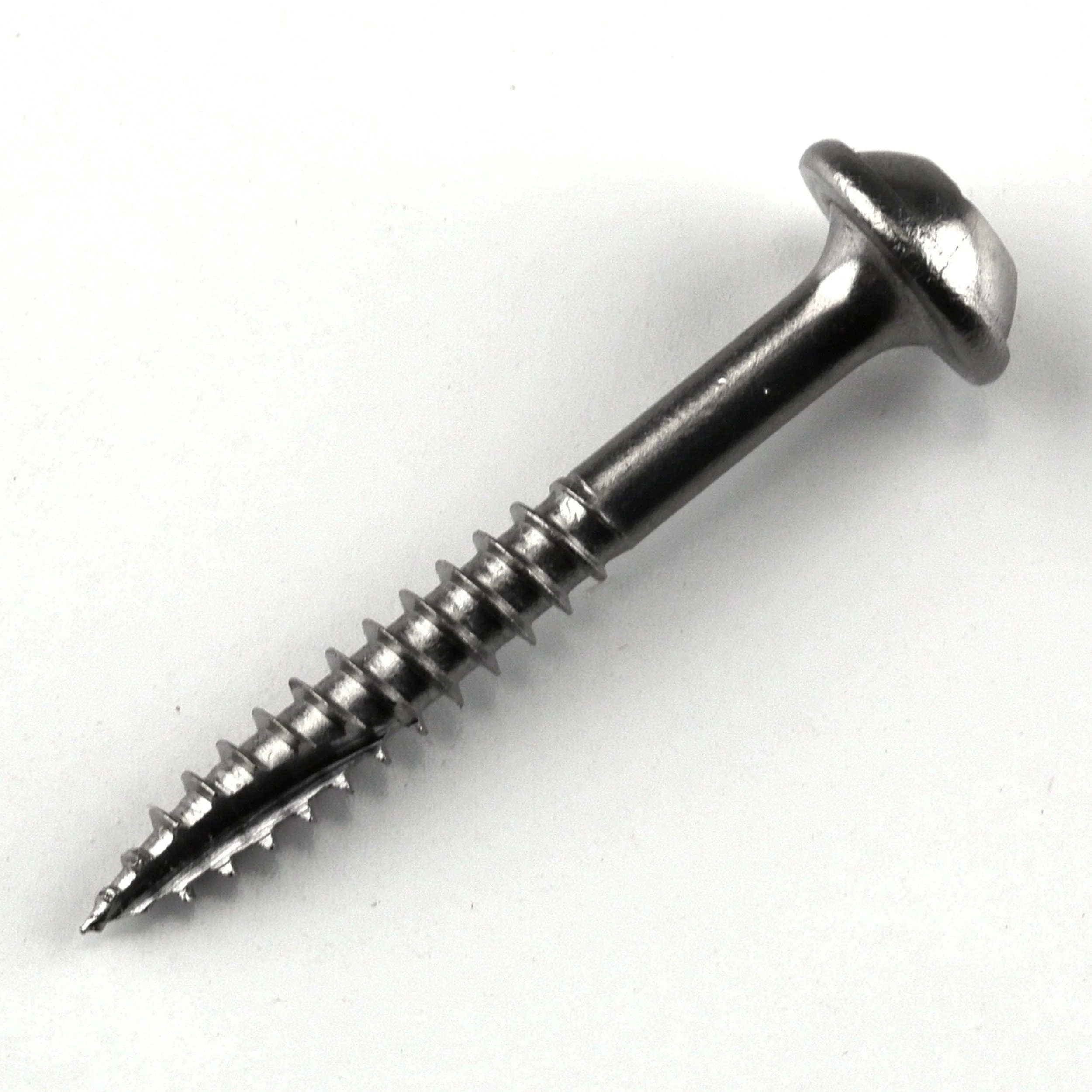 Pocket Hole Screw - #7 x 1-1/4" Fine - Stainless - 100 Piece - Image 2