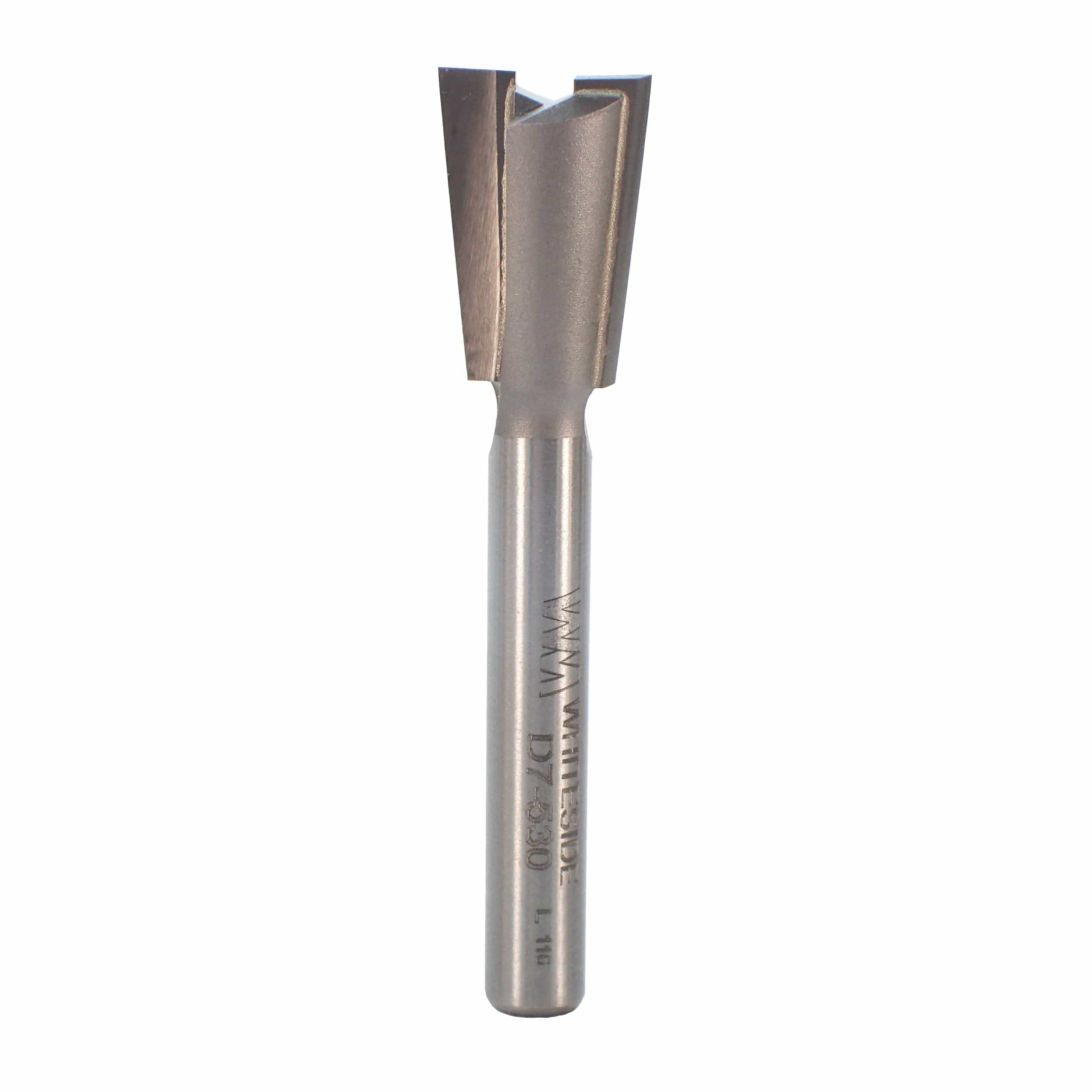 D7-530 Replacement Router Bit Dovetail 1/4" Shank 17/32" D x 7 Degree - Image 1