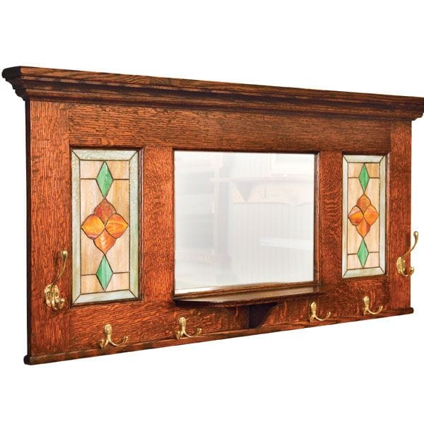 Hall Mirror Coat Rack Combo  - Downloadable Plan - Image 1