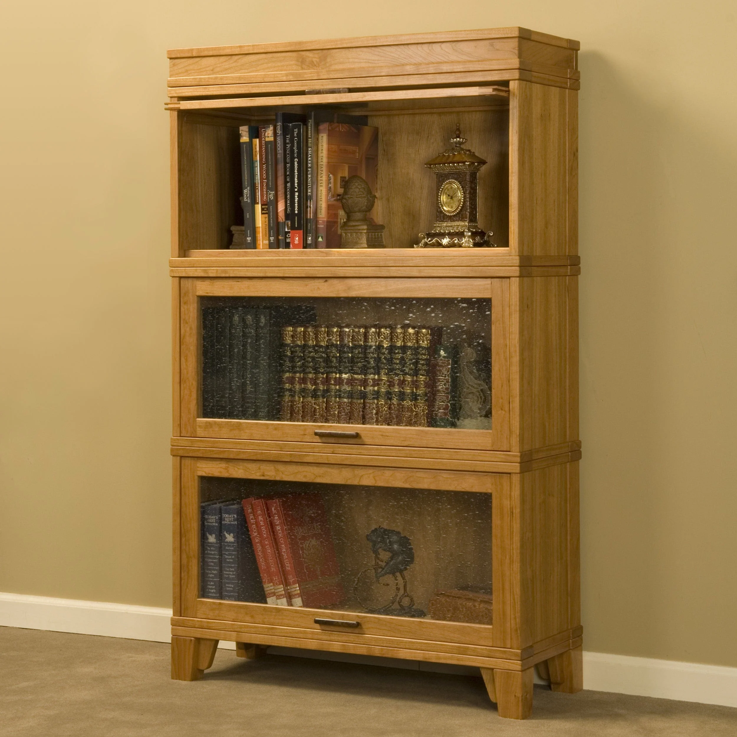 Woodworking Project Paper Plan to Build Barrister Bookcase - Image 1