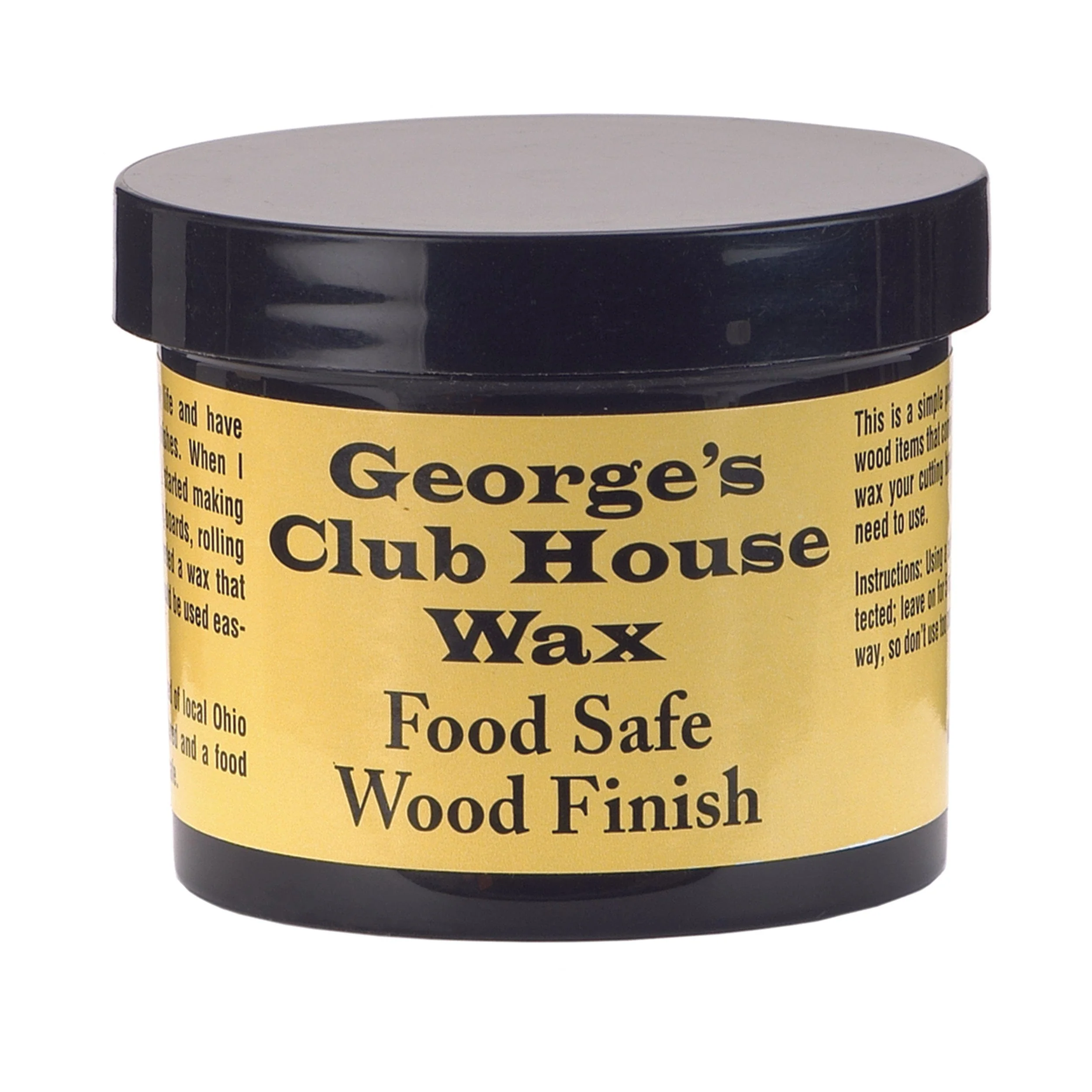 Wax Wood Finish for Woodenware – 4 oz