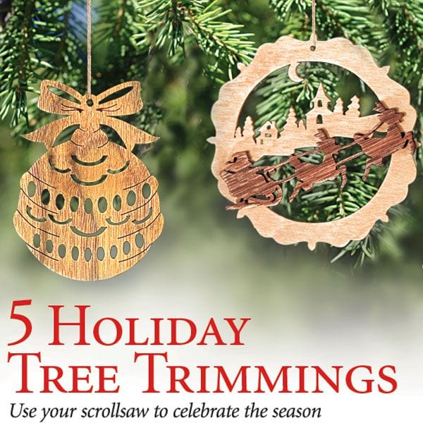 Scrollsaw Ornaments - Downloadable Plan - Image 1