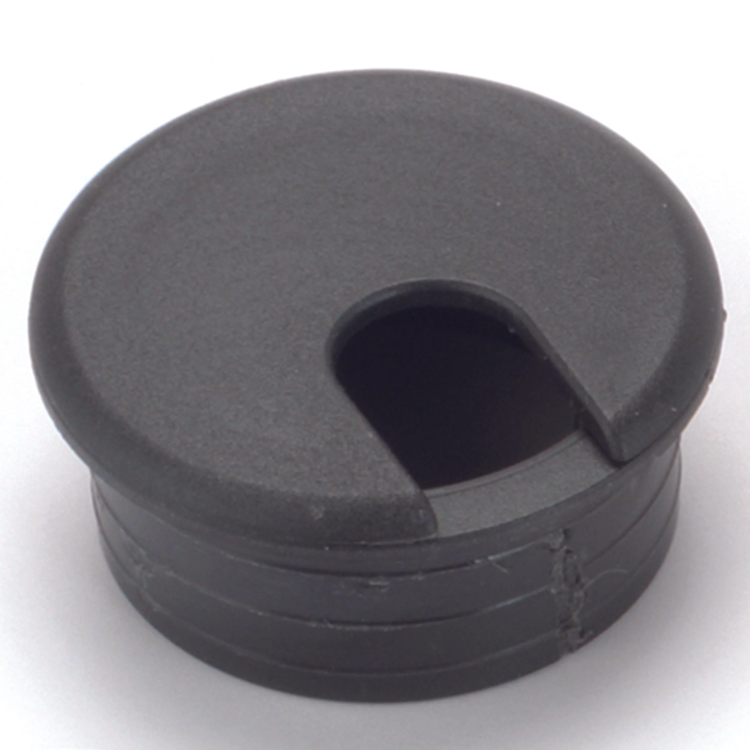 1-1/2″ Cable Management Plastic Grommet Black